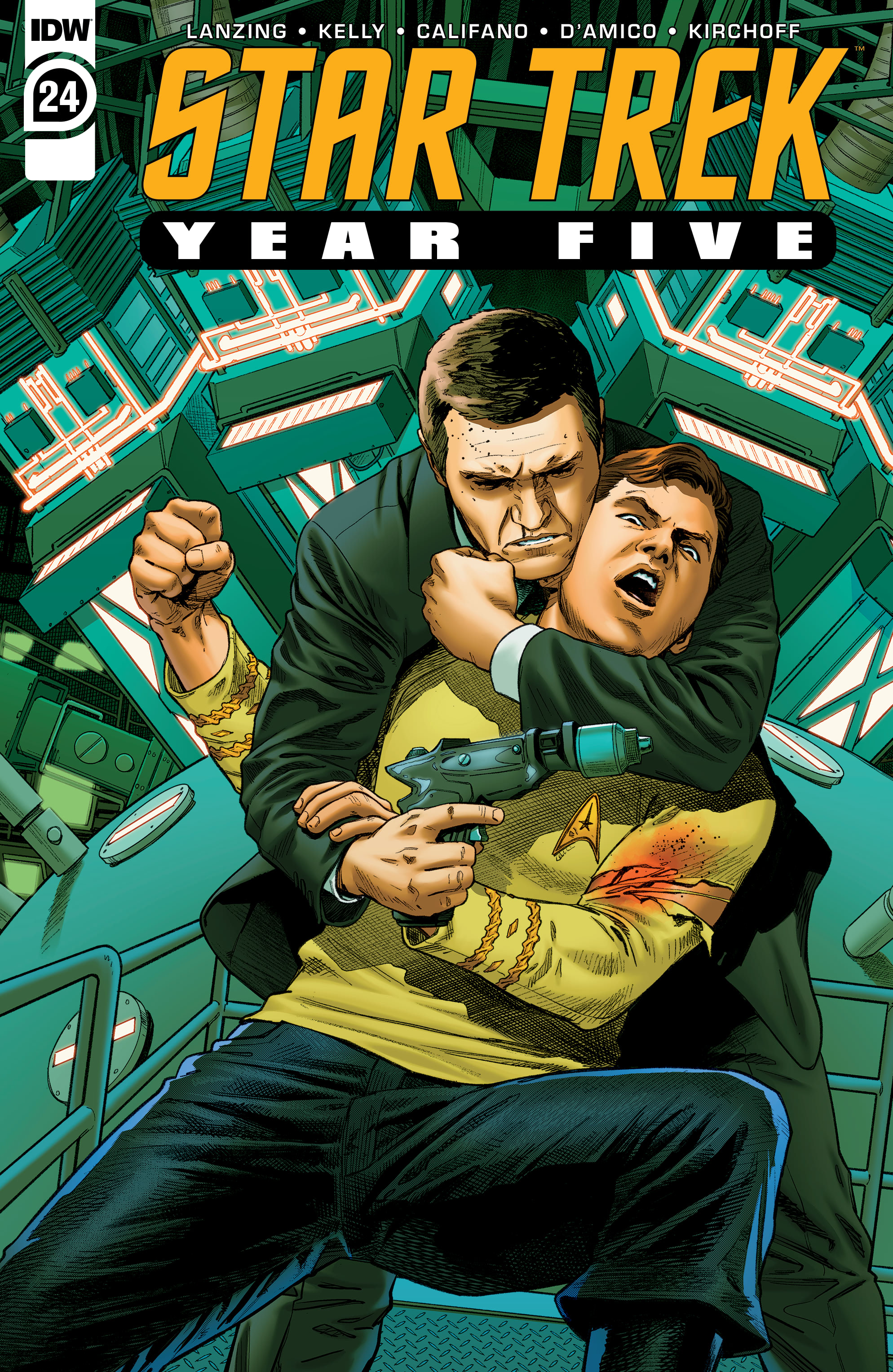 Read online Star Trek: Year Five comic -  Issue #24 - 1