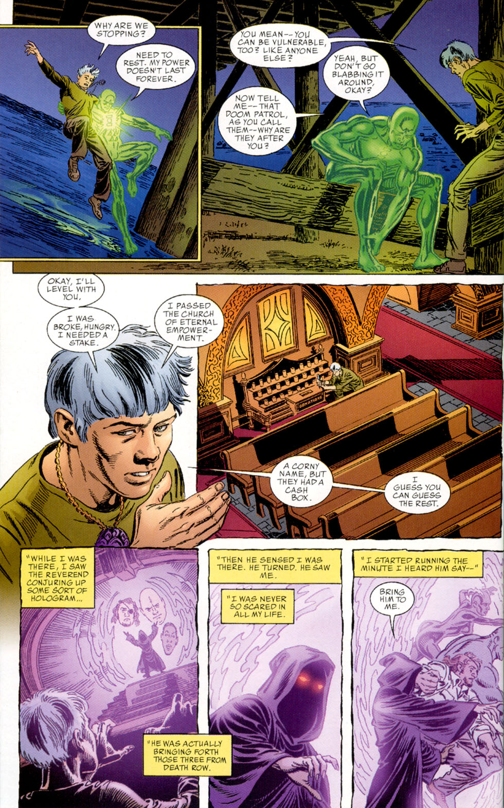 Read online Just Imagine Stan Lee With Jerry Ordway Creating JLA comic -  Issue # Full - 12