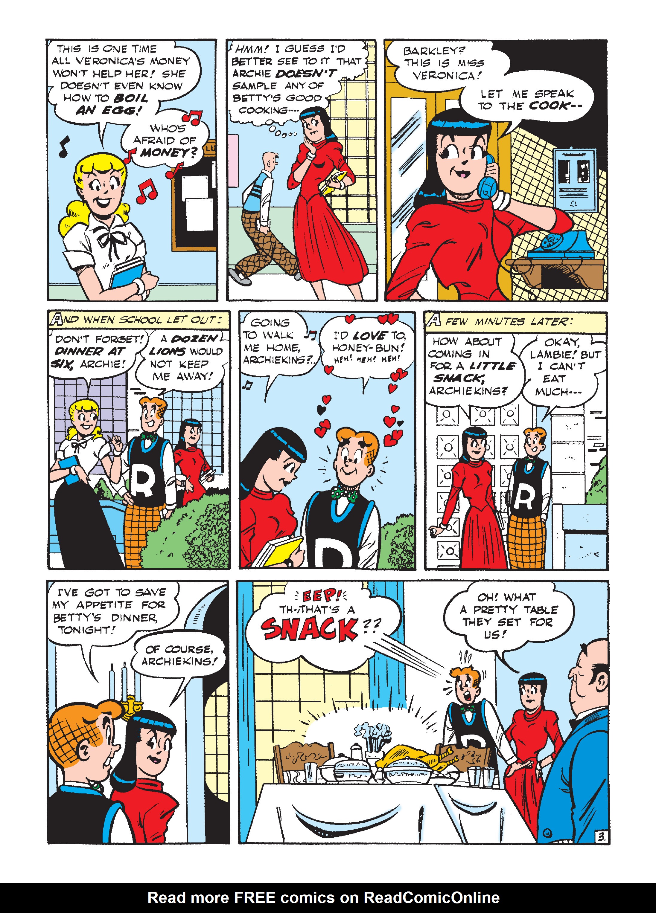 Read online Betty and Veronica Double Digest comic -  Issue #225 - 140