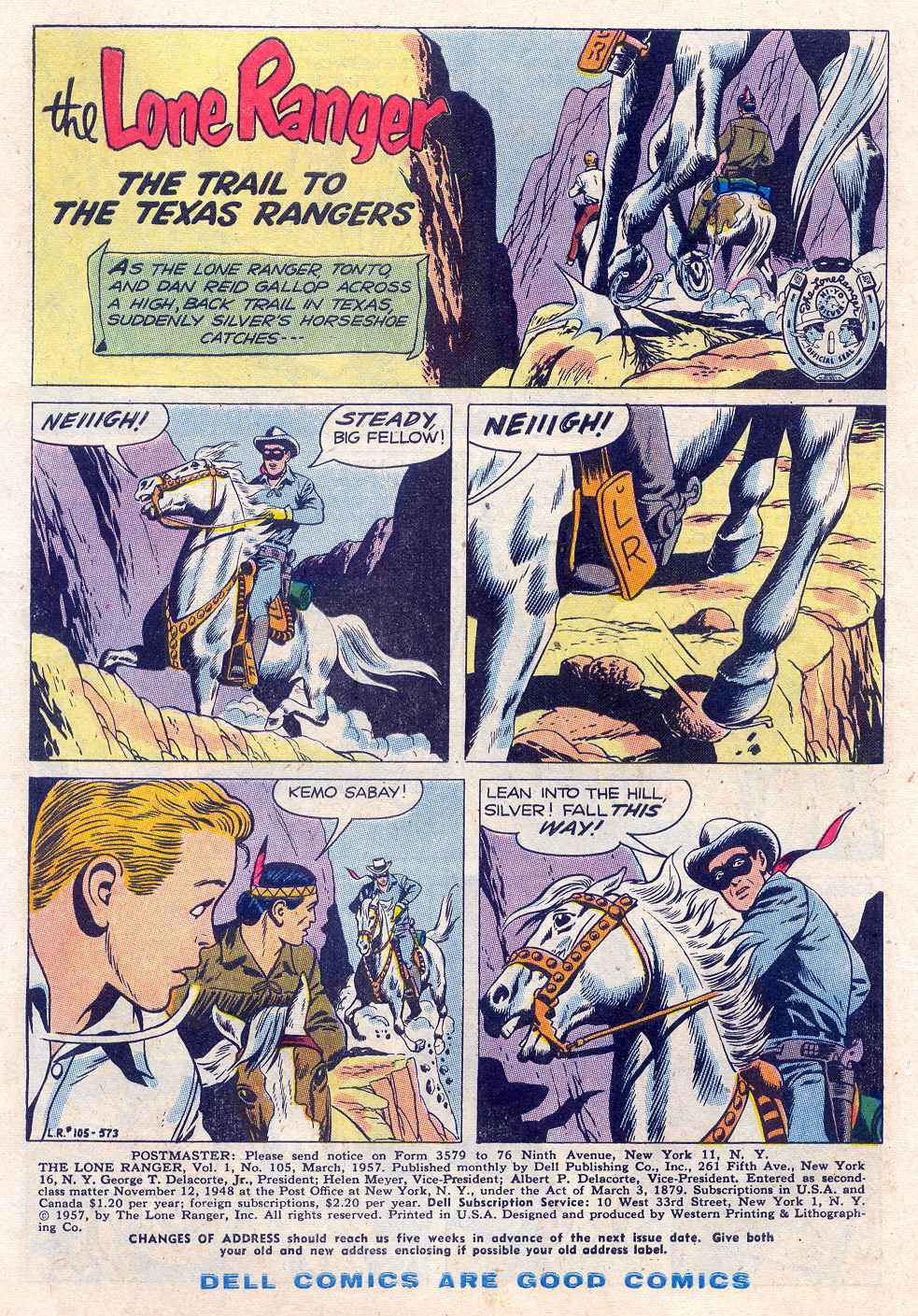 Read online The Lone Ranger (1948) comic -  Issue #105 - 3