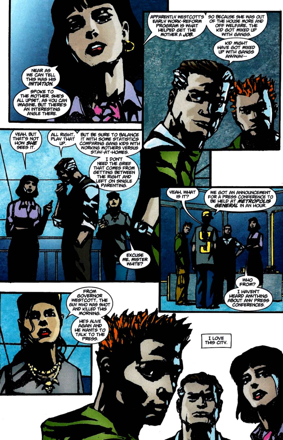 Read online Superman: Metropolis comic -  Issue #1 - 5
