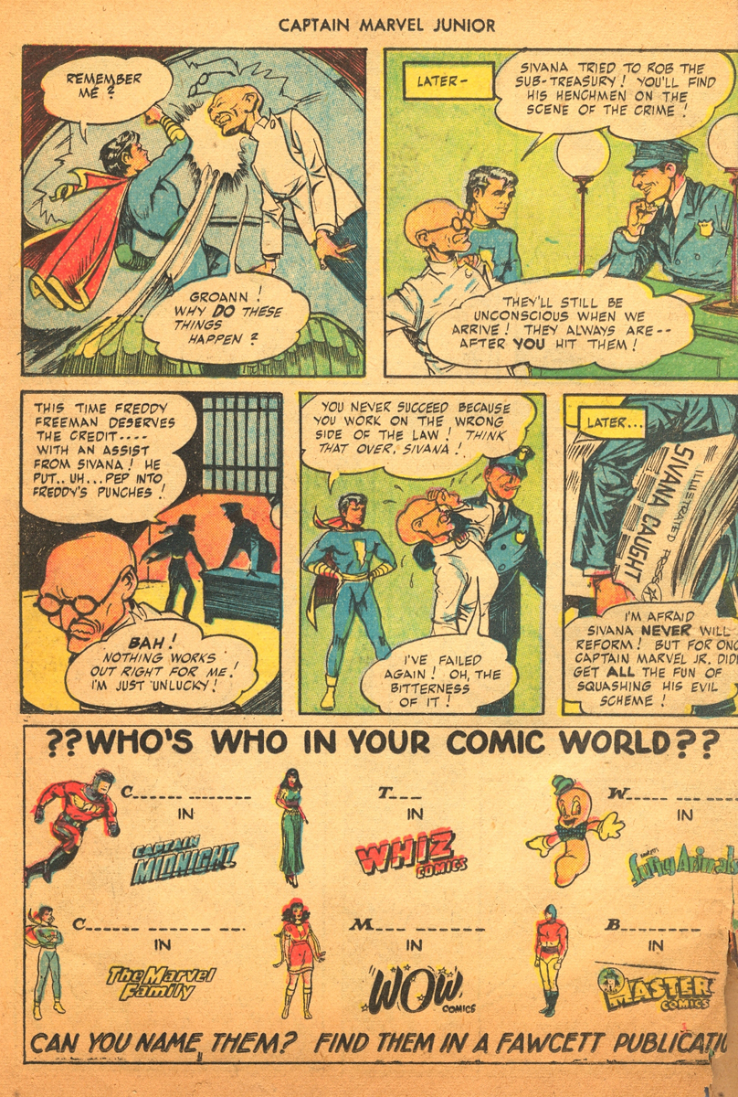 Read online Captain Marvel, Jr. comic -  Issue #44 - 14