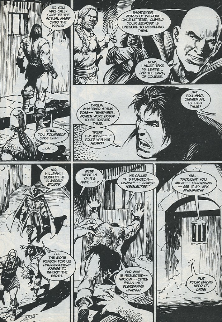 Read online The Savage Sword Of Conan comic -  Issue #221 - 55