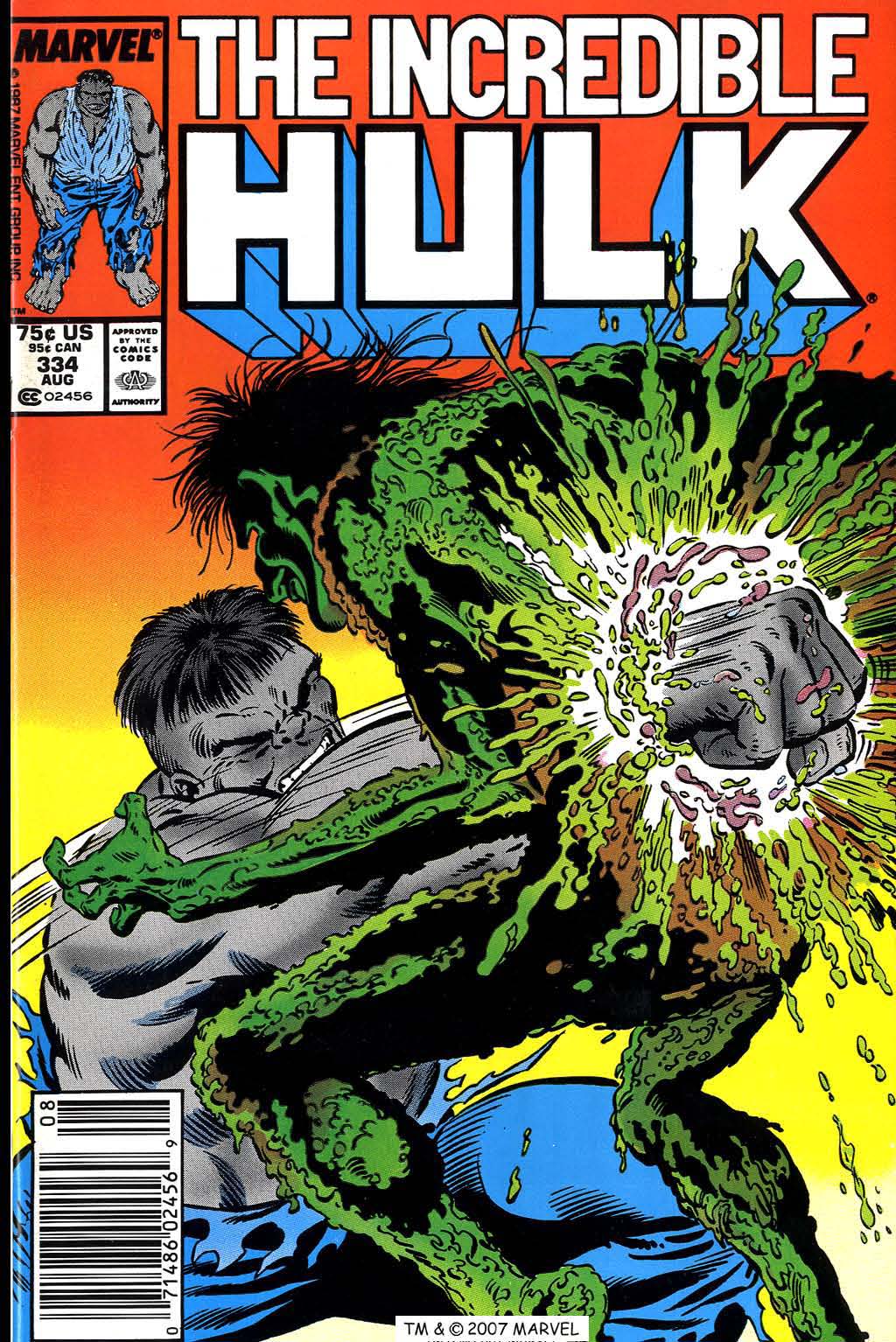 Read online The Incredible Hulk (1968) comic -  Issue #334 - 1
