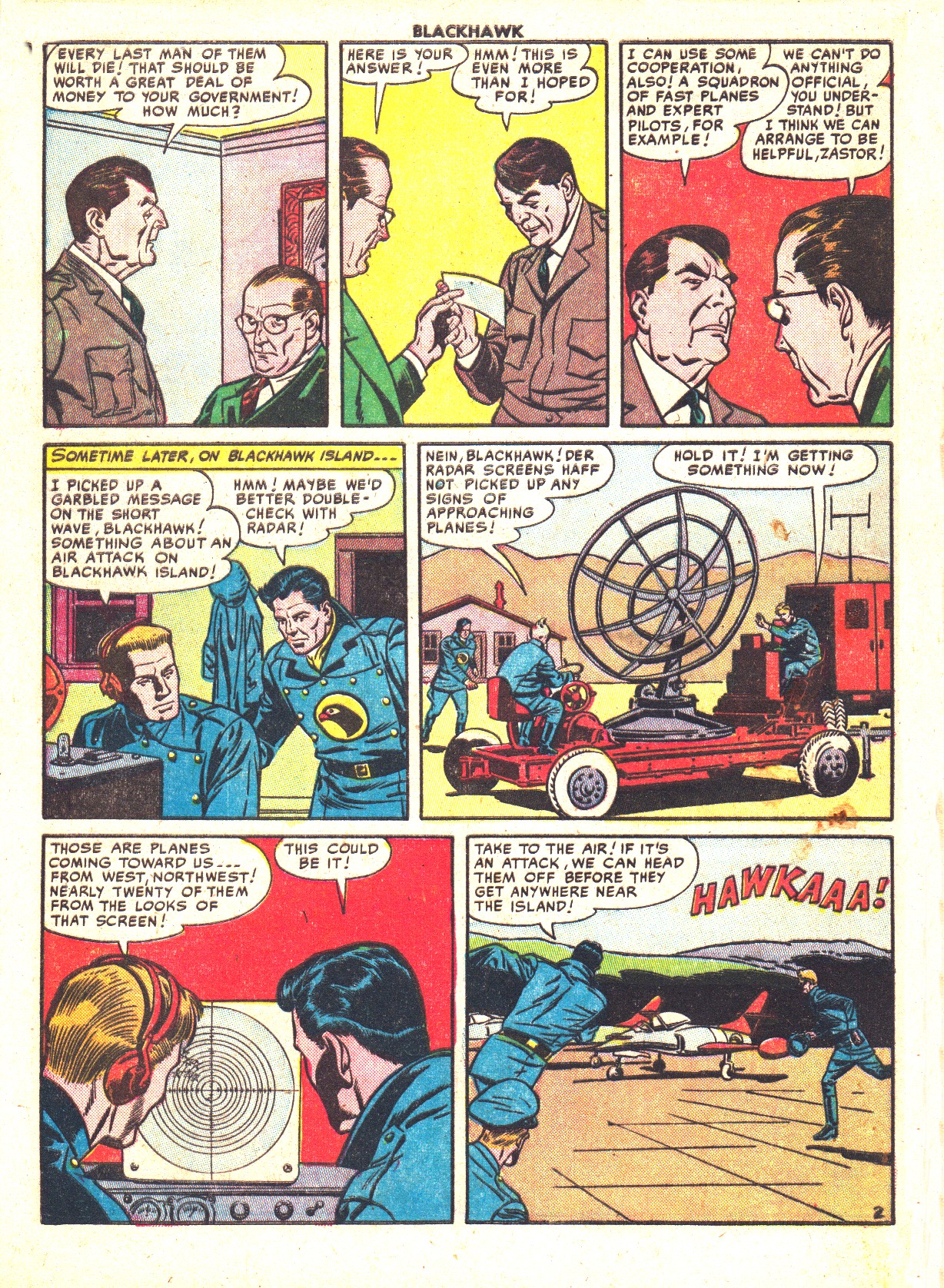 Read online Blackhawk (1957) comic -  Issue #45 - 4