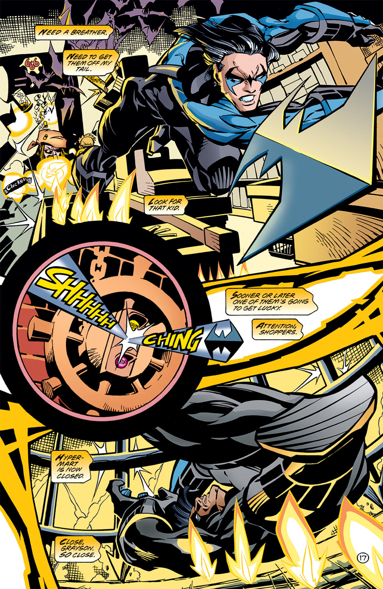 Read online Nightwing (1996) comic -  Issue #9 - 17