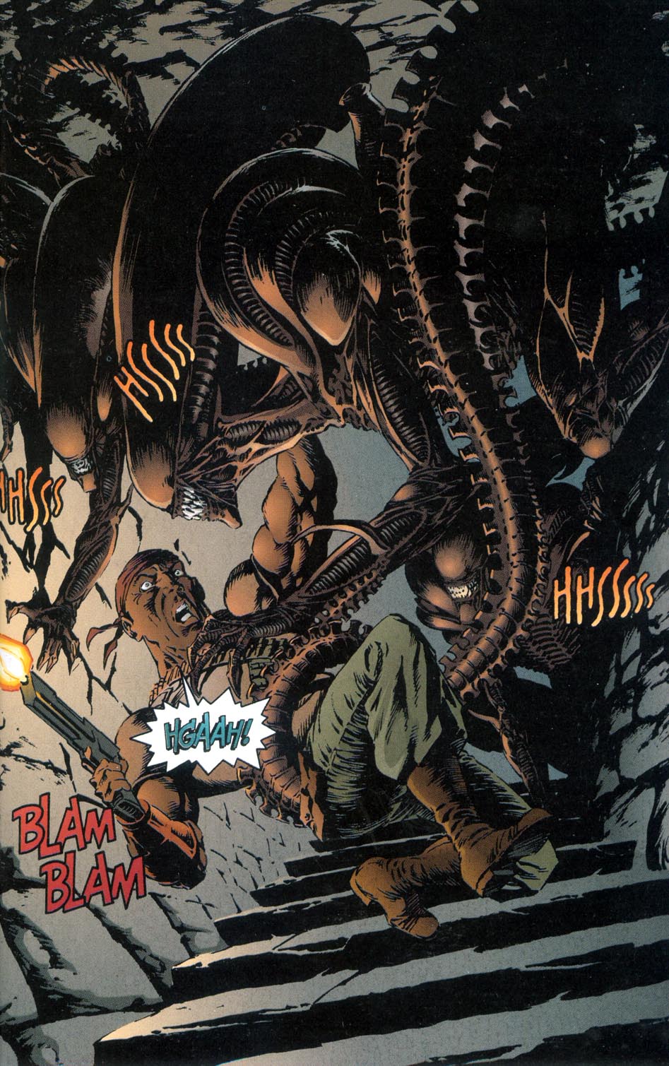 Read online Batman/Aliens comic -  Issue #1 - 37