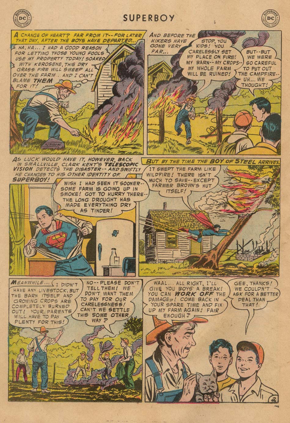Read online Superboy (1949) comic -  Issue #43 - 12