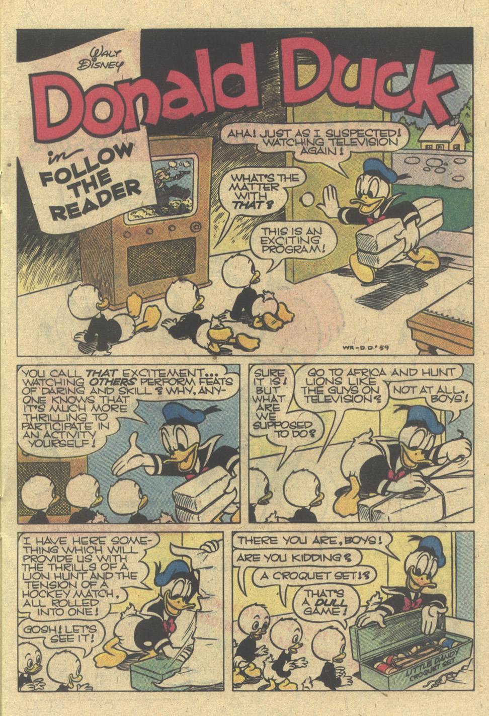 Read online Walt Disney's Donald Duck (1952) comic -  Issue #211 - 17