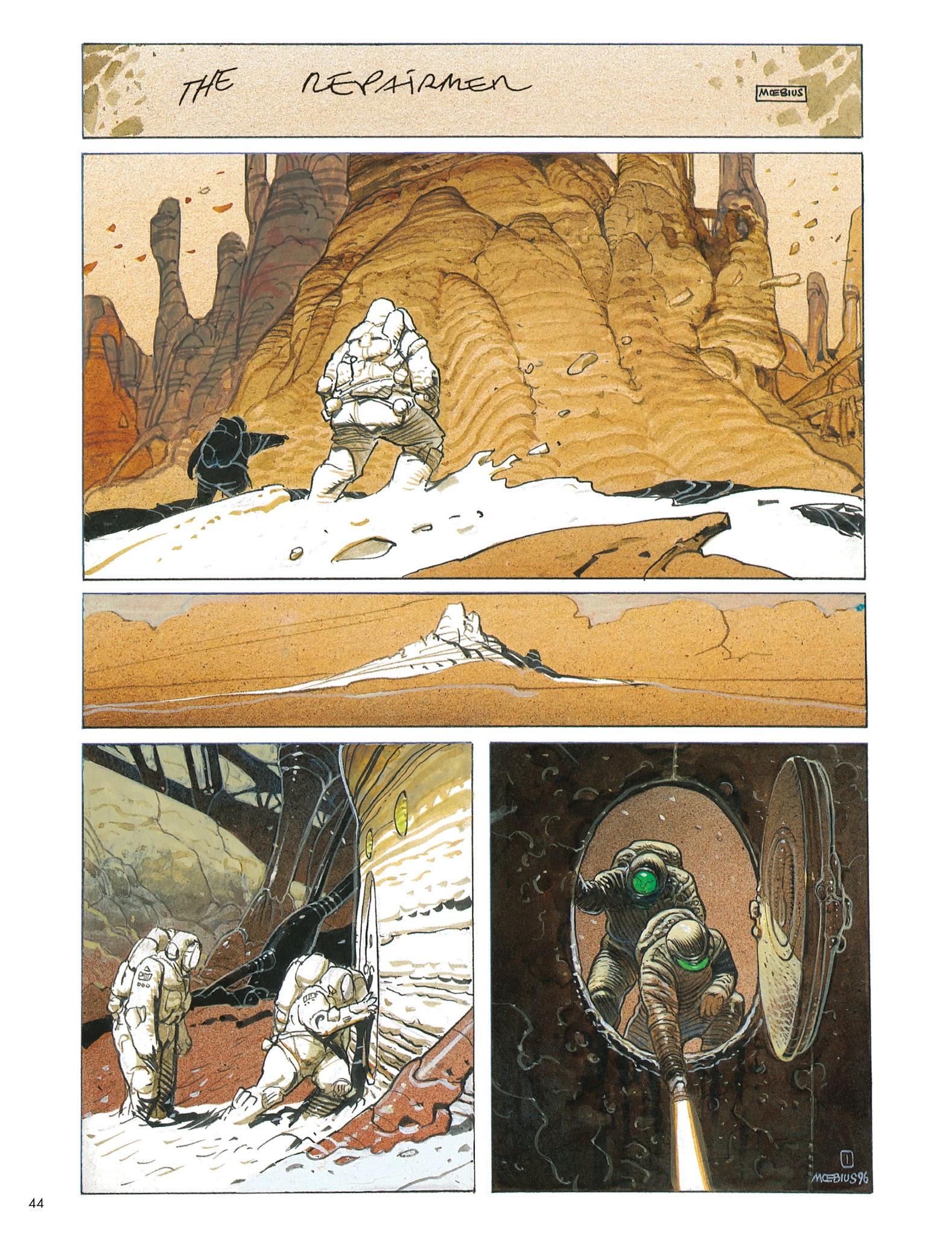 Read online Moebius Library comic -  Issue # TPB 3 - 39