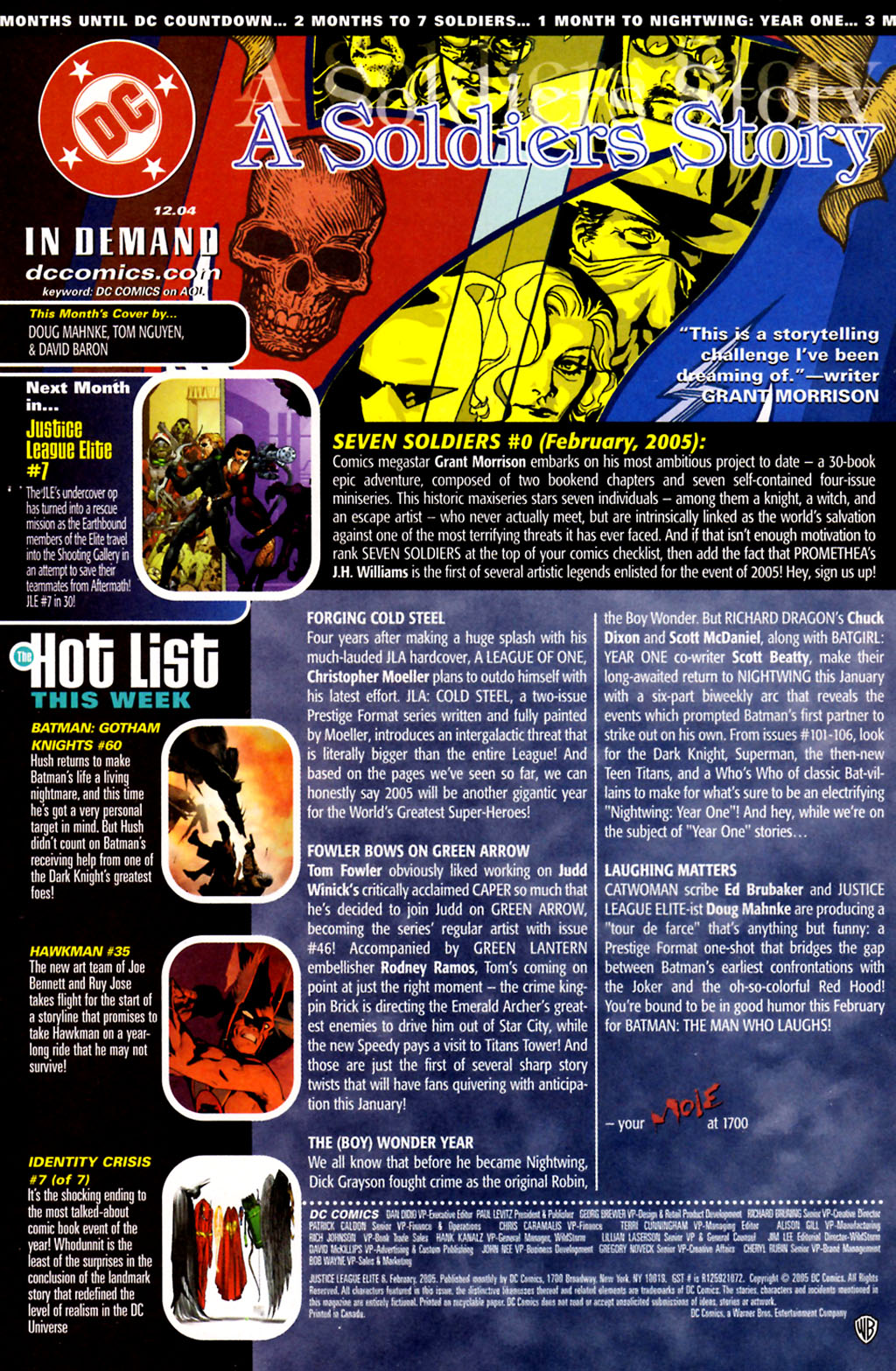 Read online Justice League Elite comic -  Issue #6 - 23