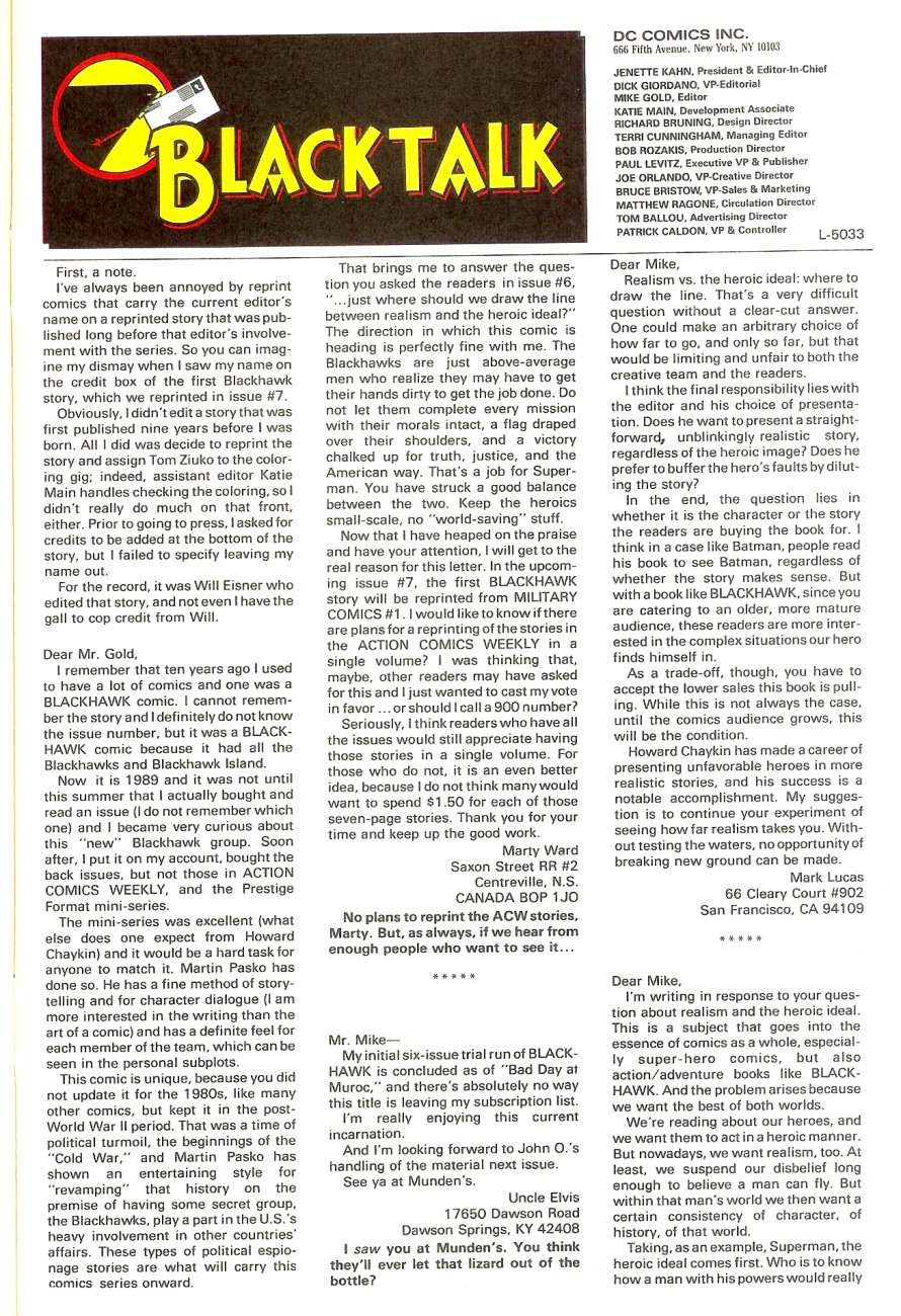 Read online Blackhawk (1989) comic -  Issue #10 - 26