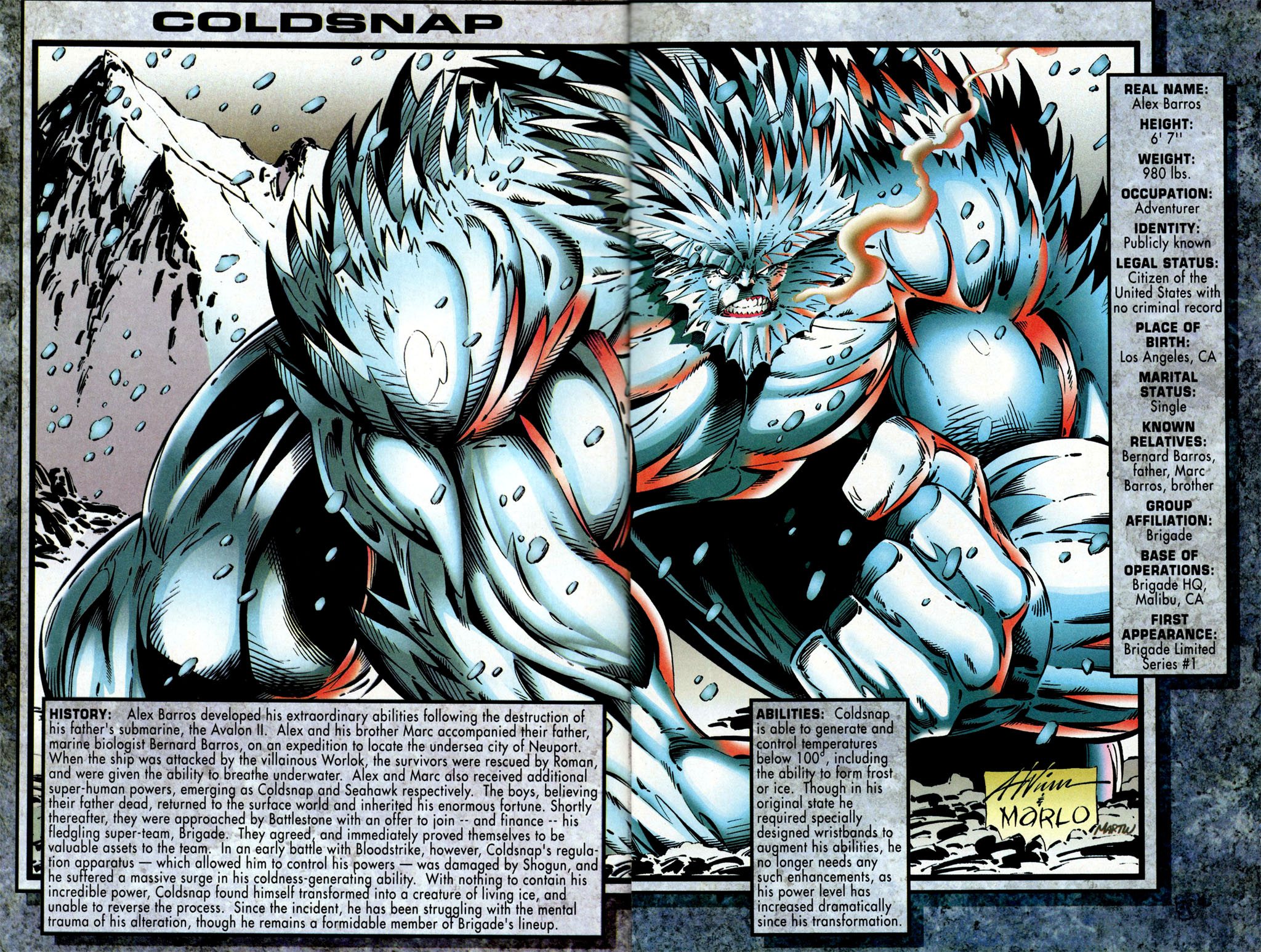 Read online Brigade Sourcebook comic -  Issue # Full - 9