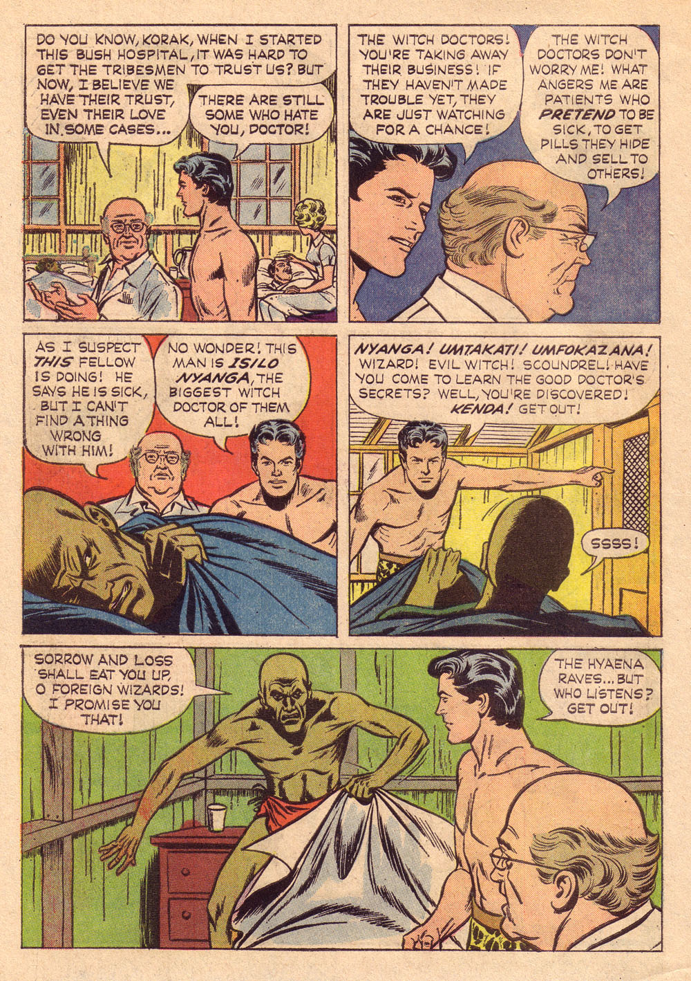 Read online Korak, Son of Tarzan (1964) comic -  Issue #4 - 6