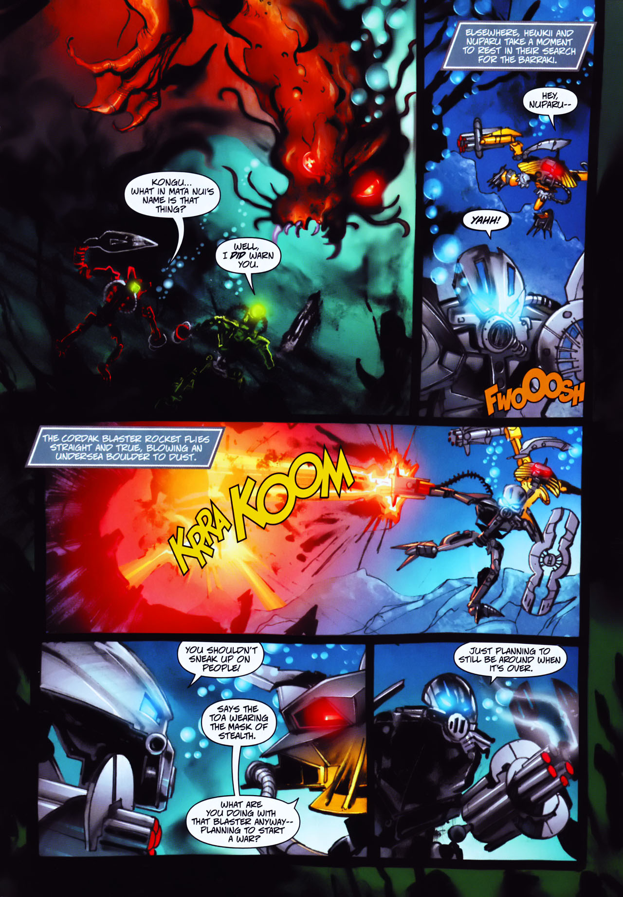 Read online Bionicle: Ignition comic -  Issue #9 - 5