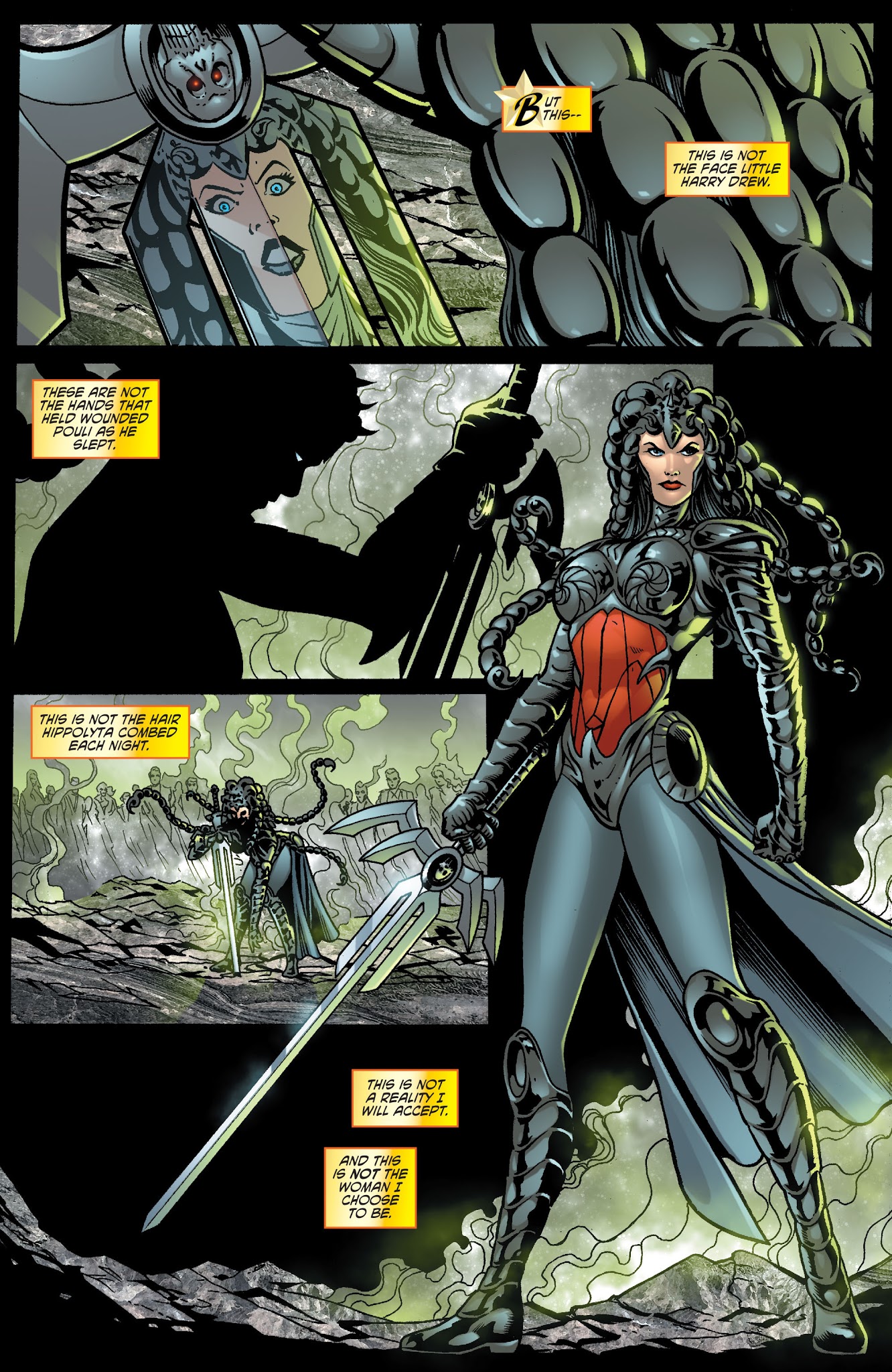 Read online Wonder Woman: Odyssey comic -  Issue # TPB 2 - 170