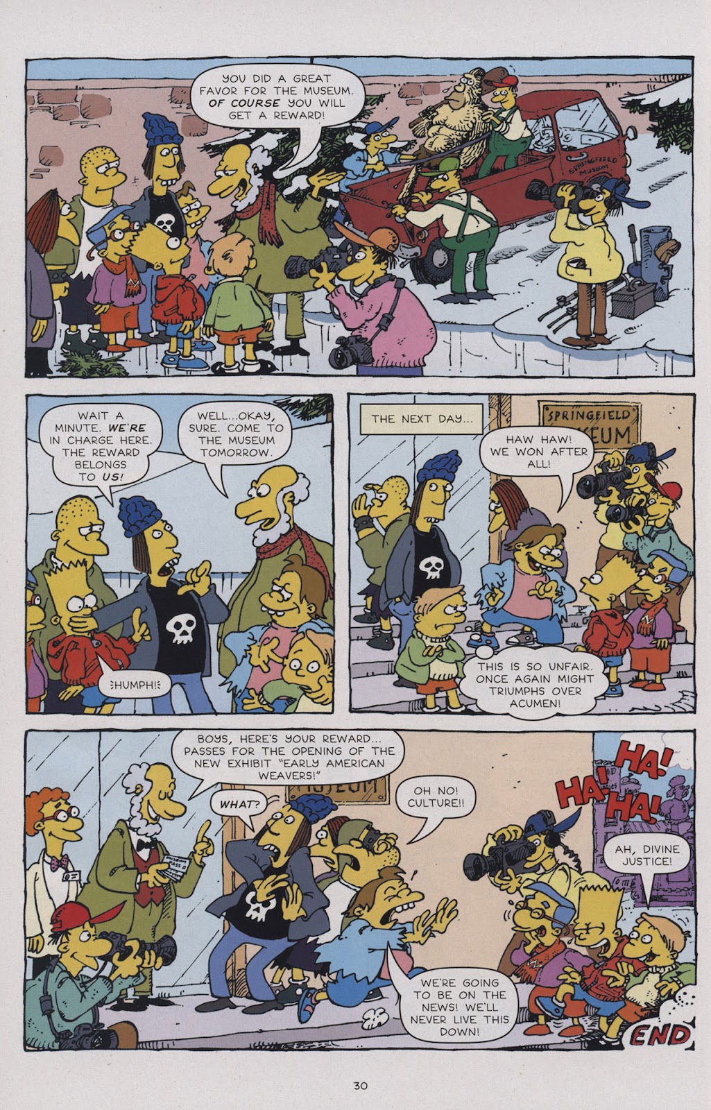 The Simpsons Winter Wingding issue 6 - Page 32