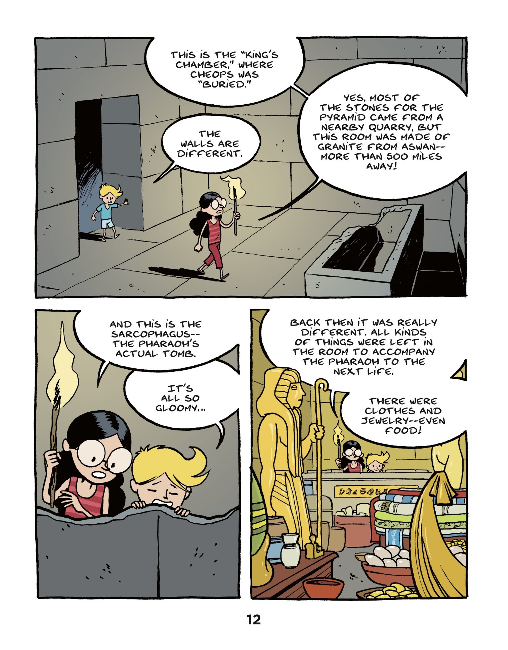 Read online On The History Trail With Ariane & Nino comic -  Issue #2 - 12