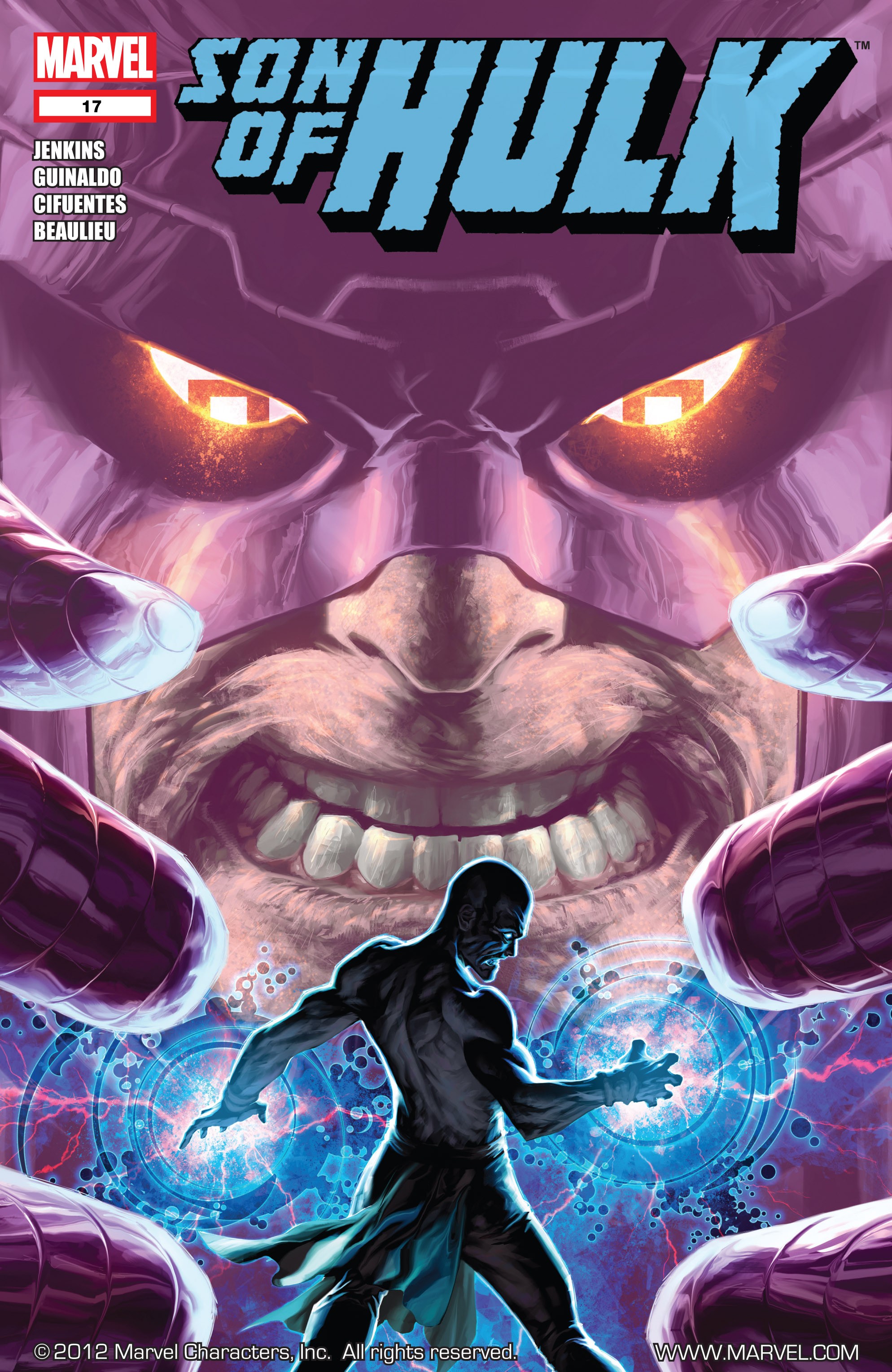 Read online Skaar: Son of Hulk comic -  Issue #17 - 1