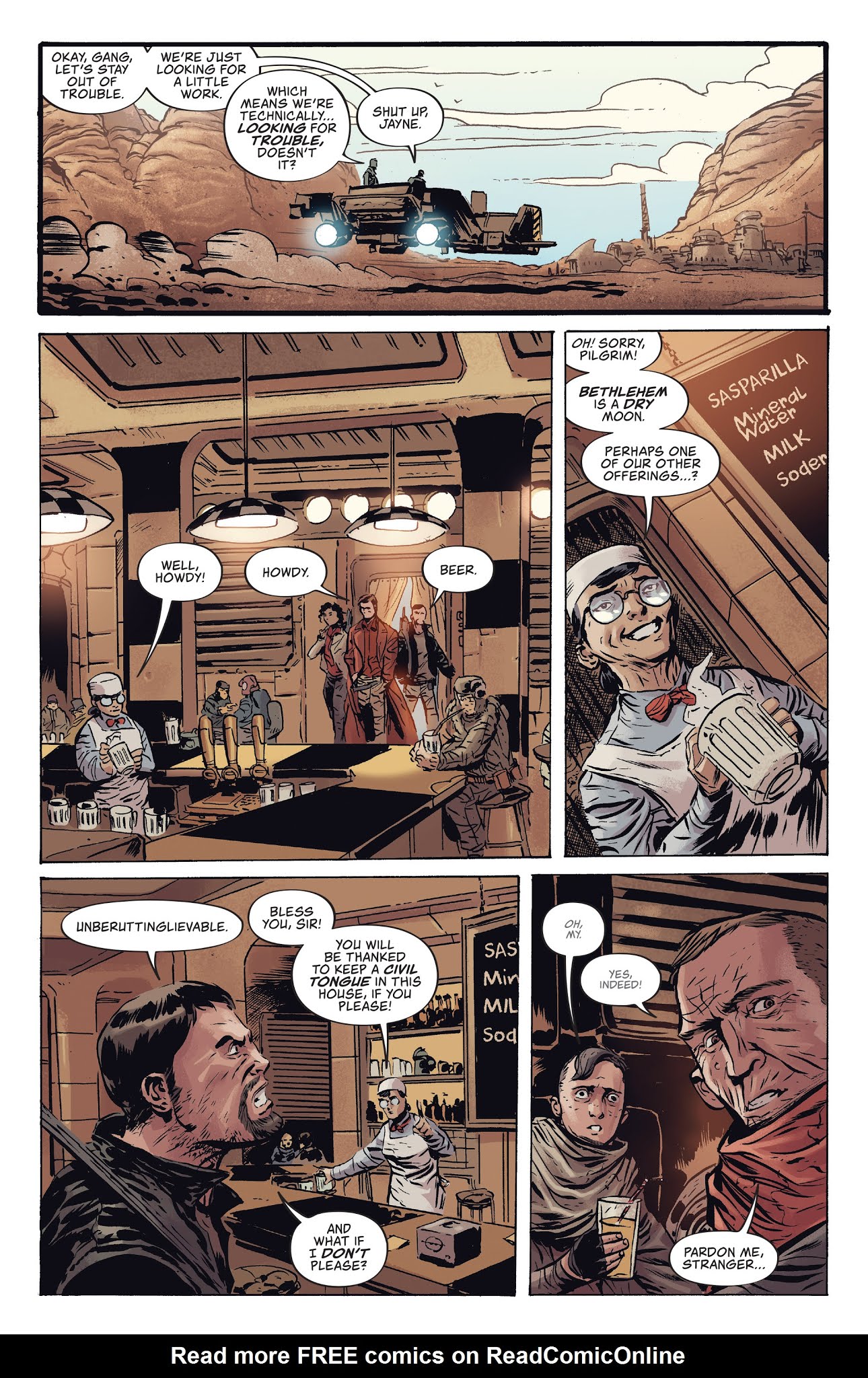 Read online Firefly comic -  Issue #1 - 14