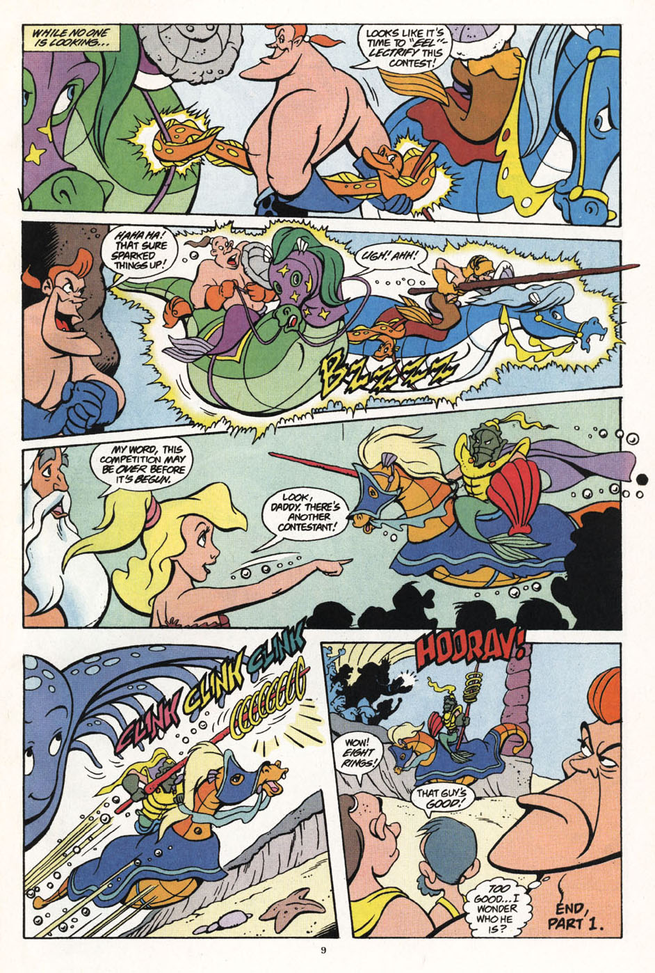 Read online Disney's The Little Mermaid comic -  Issue #9 - 11