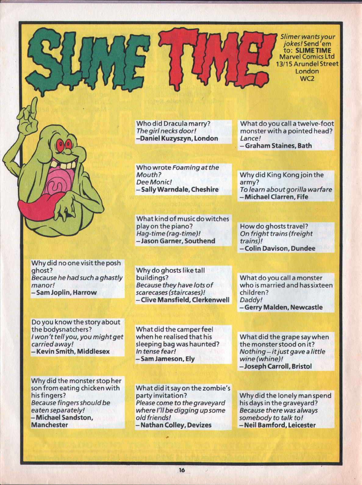 Read online The Real Ghostbusters comic -  Issue #32 - 16