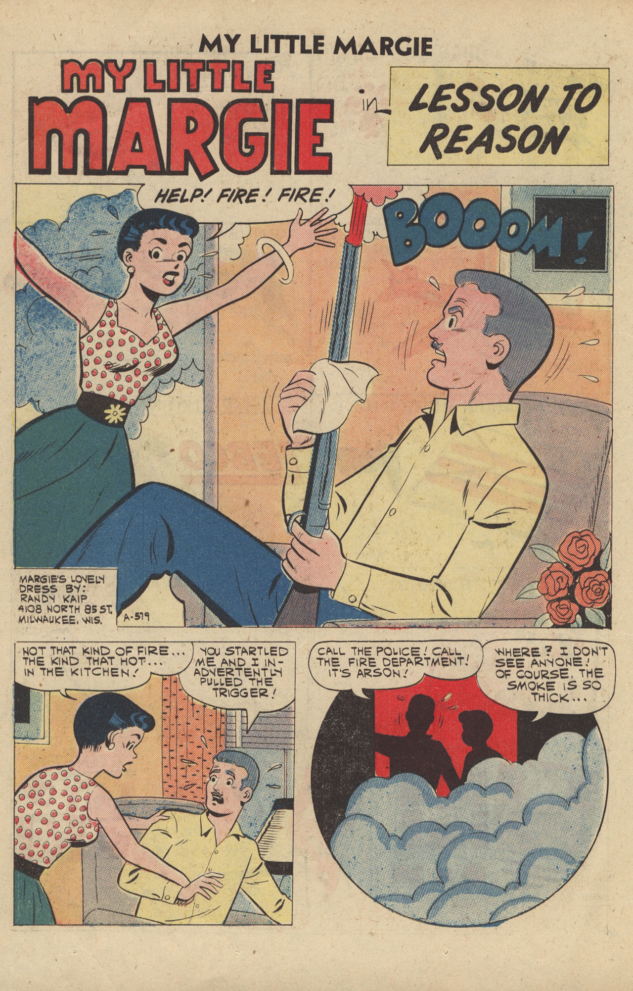 Read online My Little Margie (1954) comic -  Issue #37 - 12
