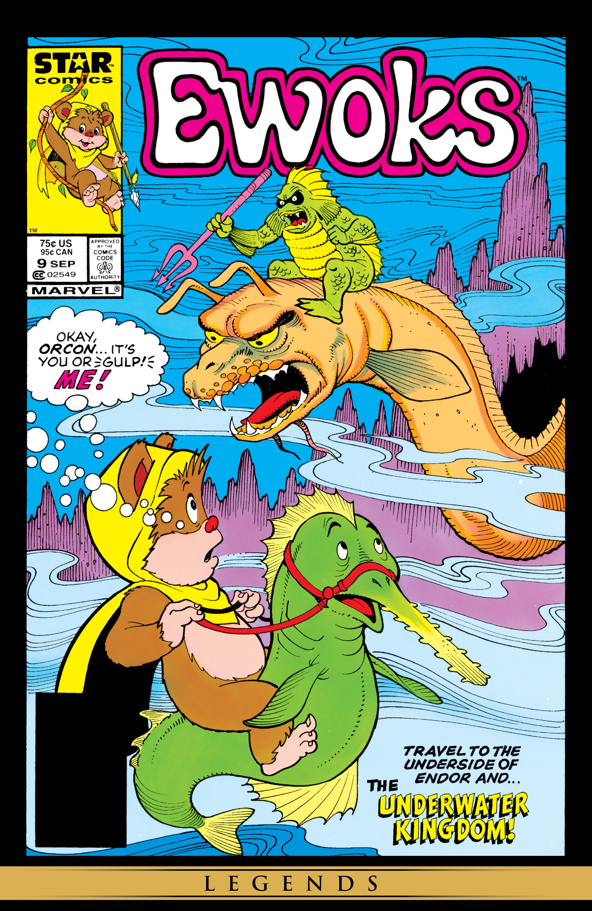 Read online Ewoks comic -  Issue #9 - 1