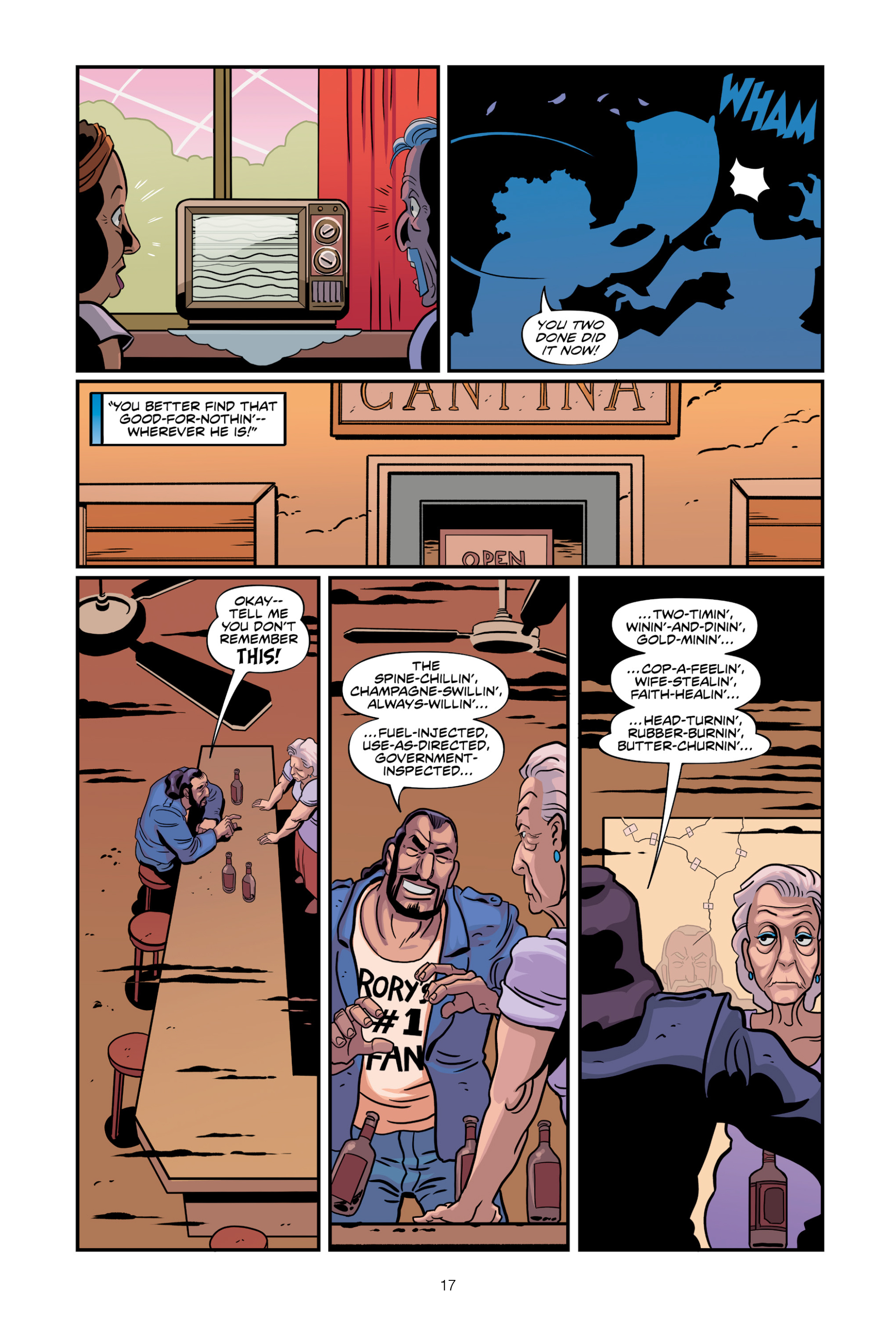 Read online Invasion from Planet Wrestletopia comic -  Issue #2 - 17