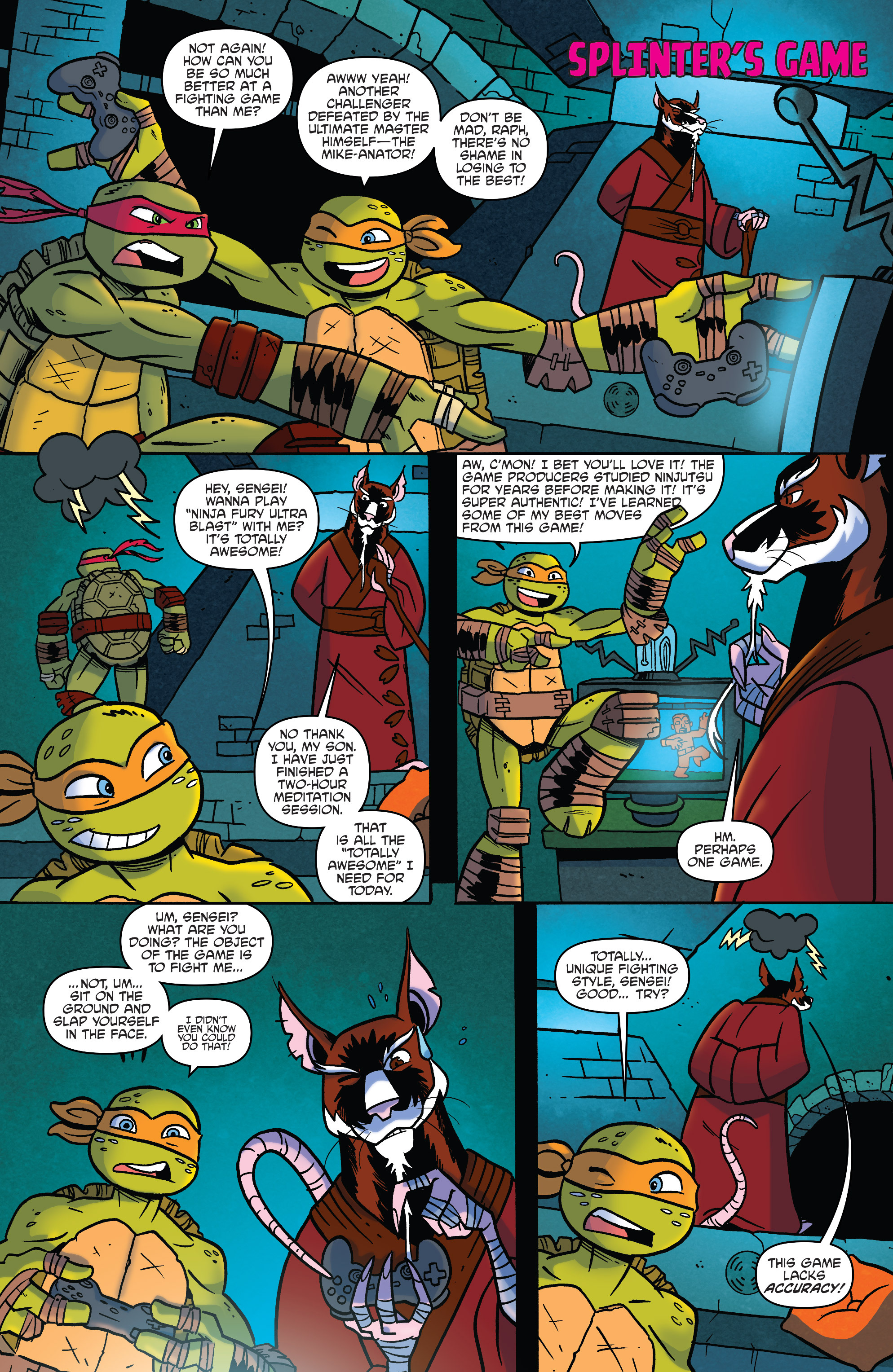 Read online Teenage Mutant Ninja Turtles New Animated Adventures comic -  Issue #15 - 17