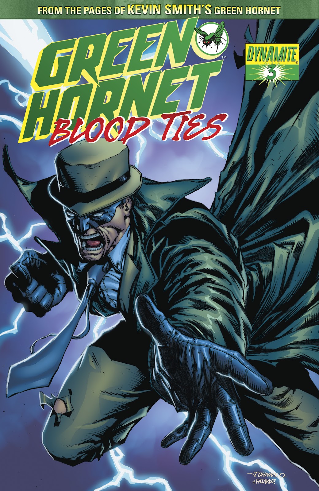 Green Hornet: Blood Ties 3 Page 1