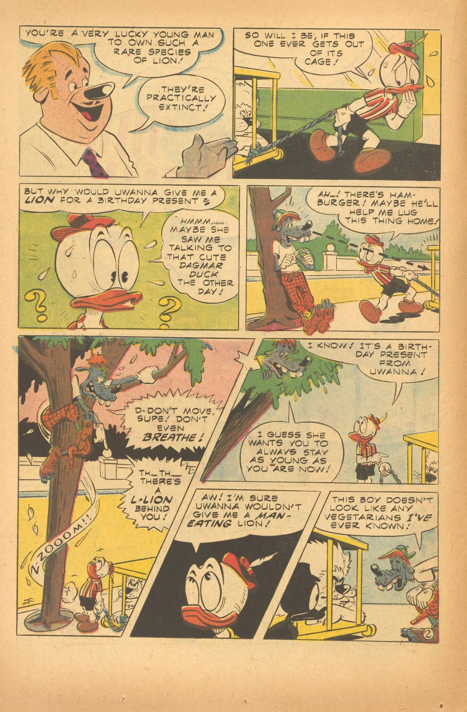 Read online Super Duck Comics comic -  Issue #76 - 14