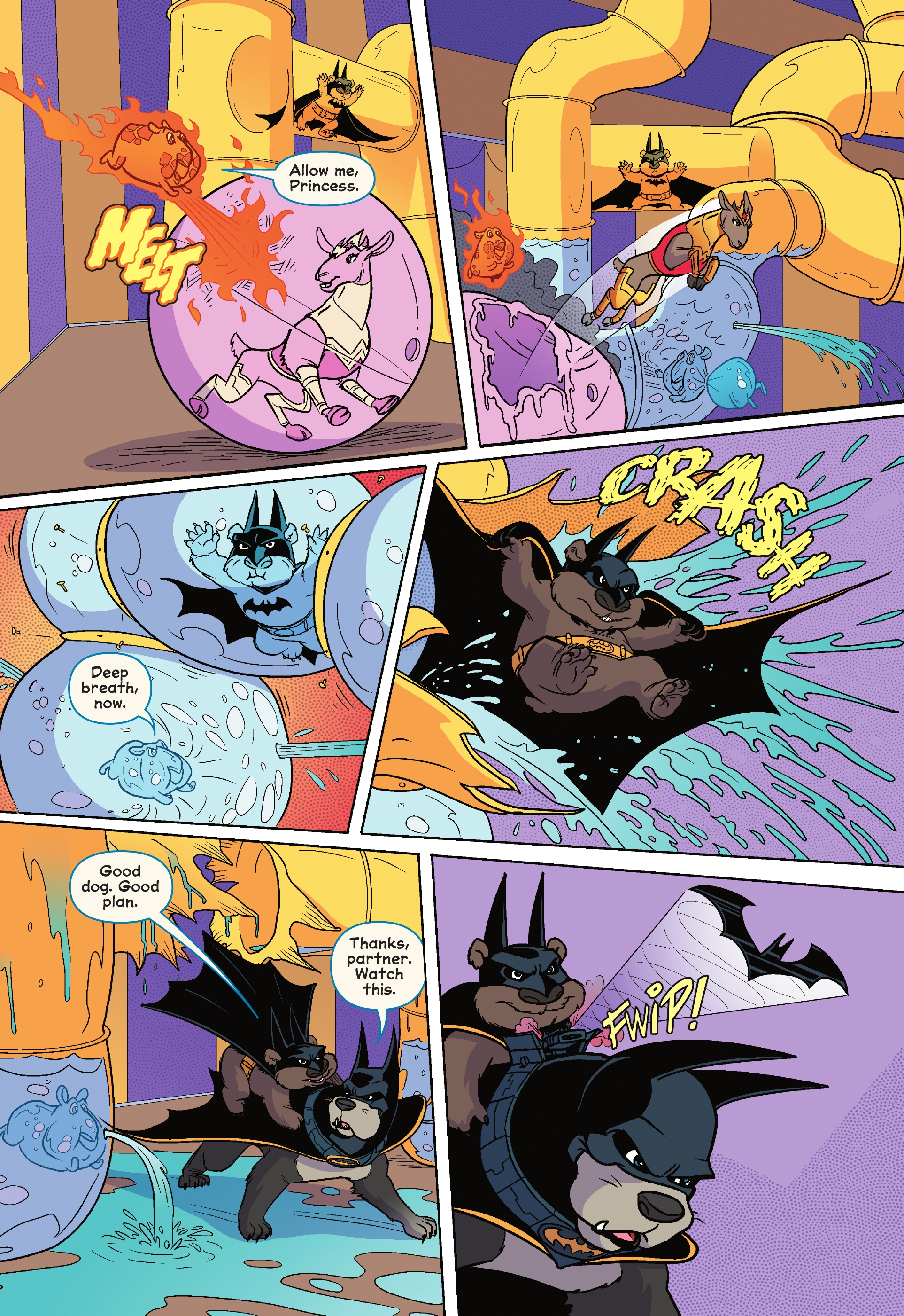 Read online DC League of Super-Pets: The Great Mxy-Up comic -  Issue # TPB (Part 1) - 91