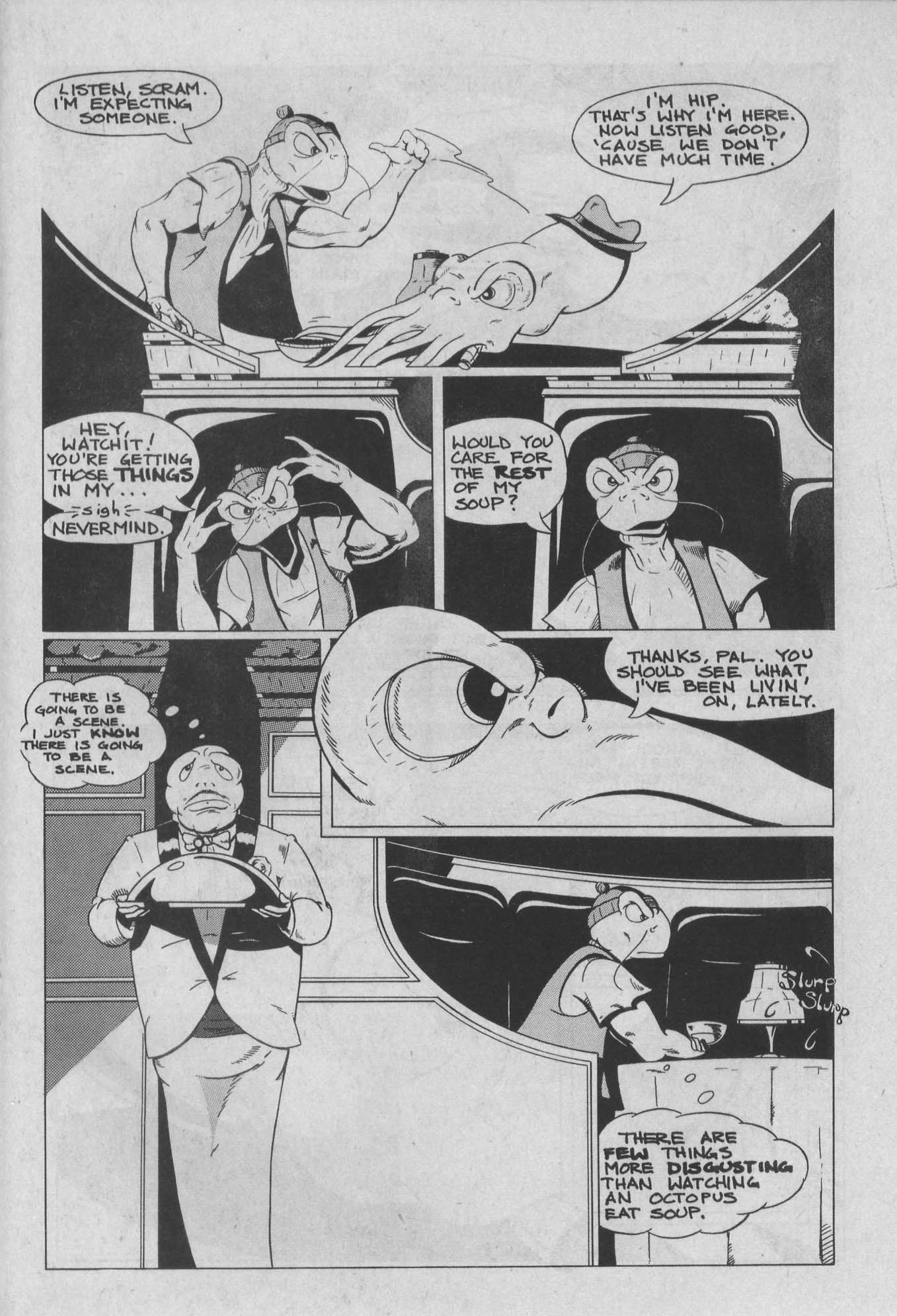 Read online The Fish Police comic -  Issue #1 - 19