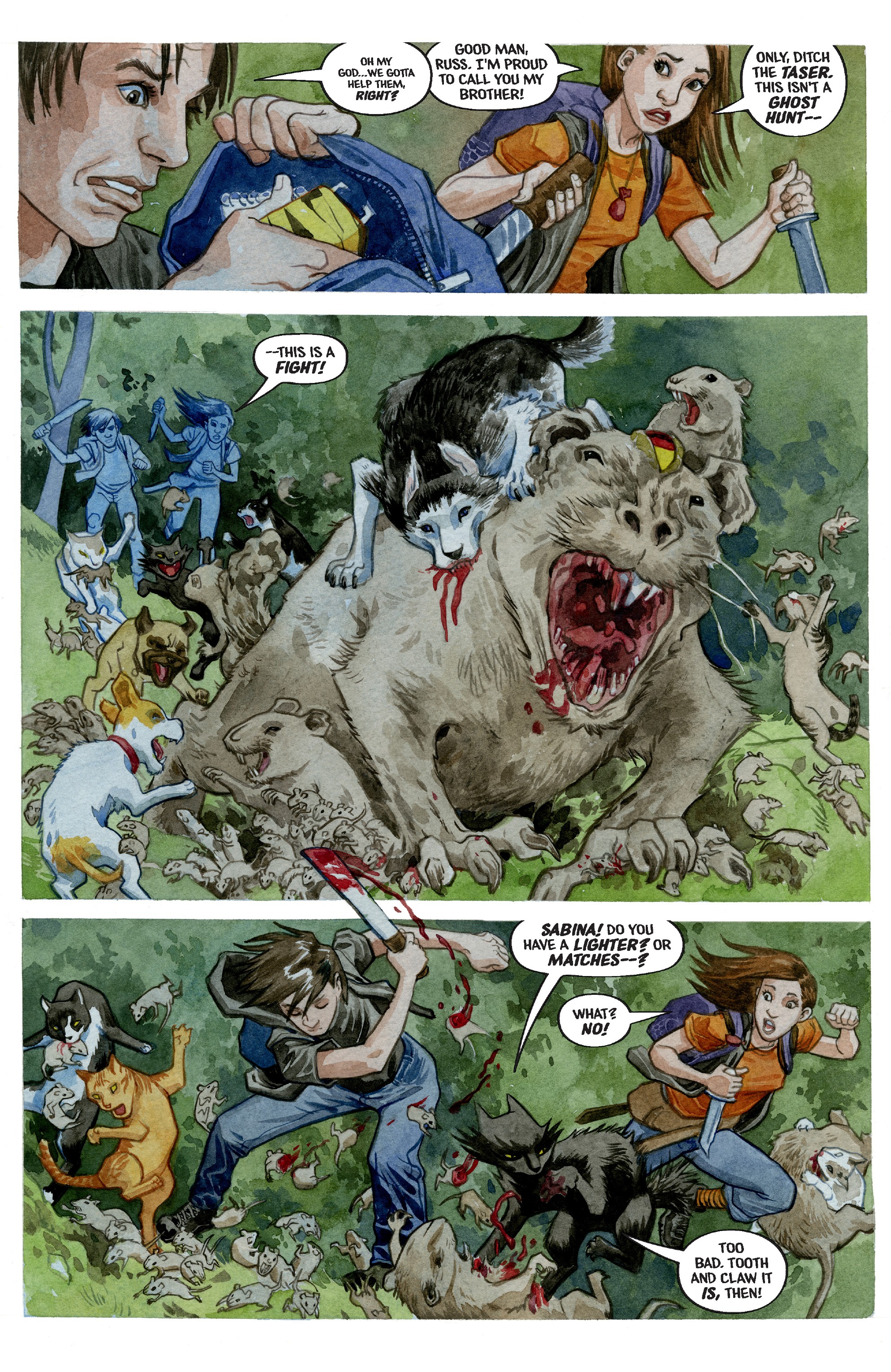 Read online Beasts of Burden: The Presence of Others comic -  Issue #1 - 18