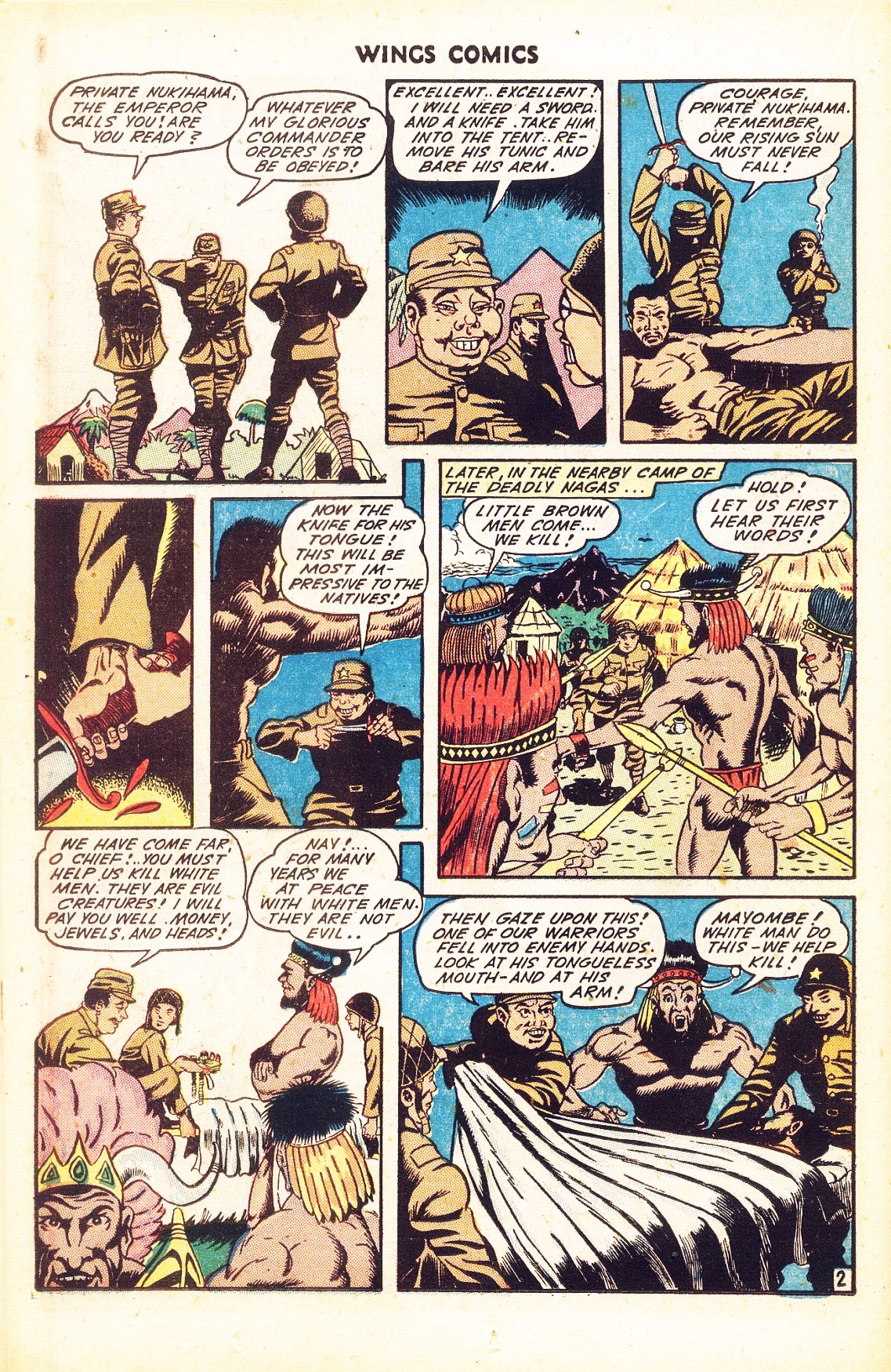 Read online Wings Comics comic -  Issue #50 - 22