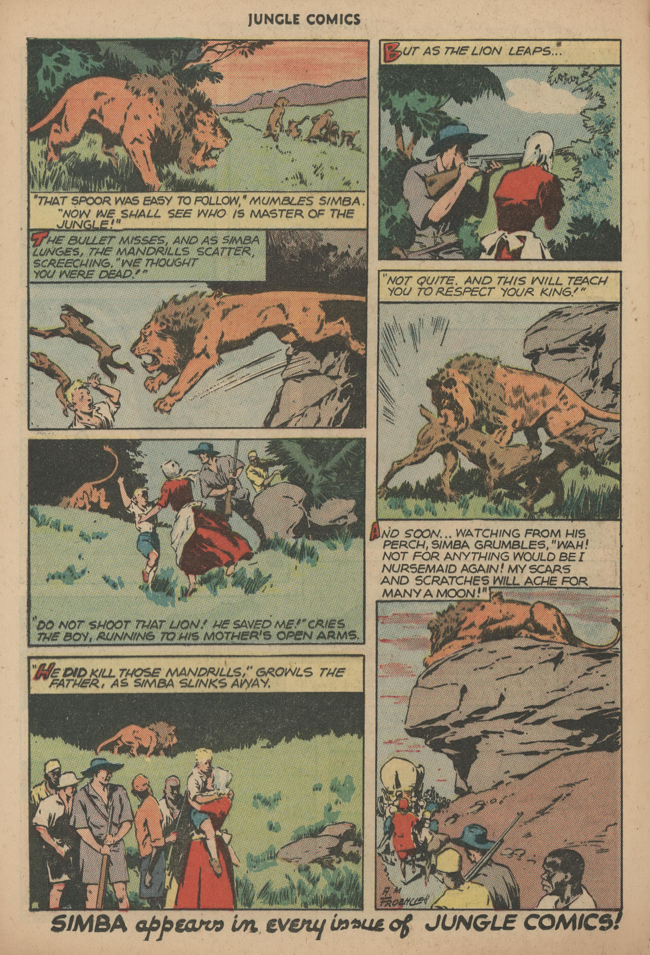Read online Jungle Comics comic -  Issue #85 - 18