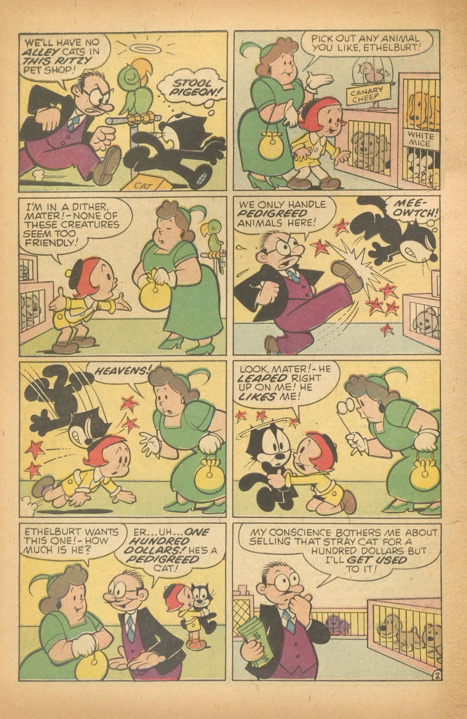 Read online Felix the Cat (1955) comic -  Issue #73 - 6