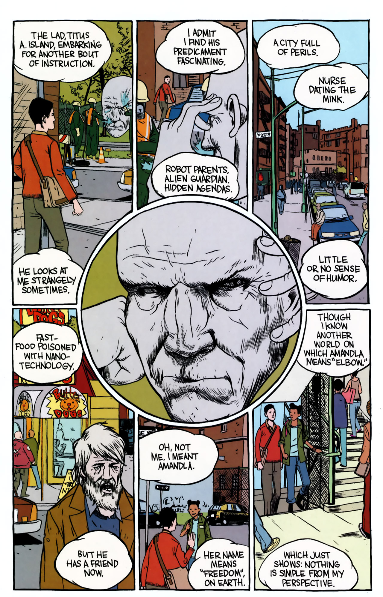 Read online Omega: The Unknown (2007) comic -  Issue #4 - 3