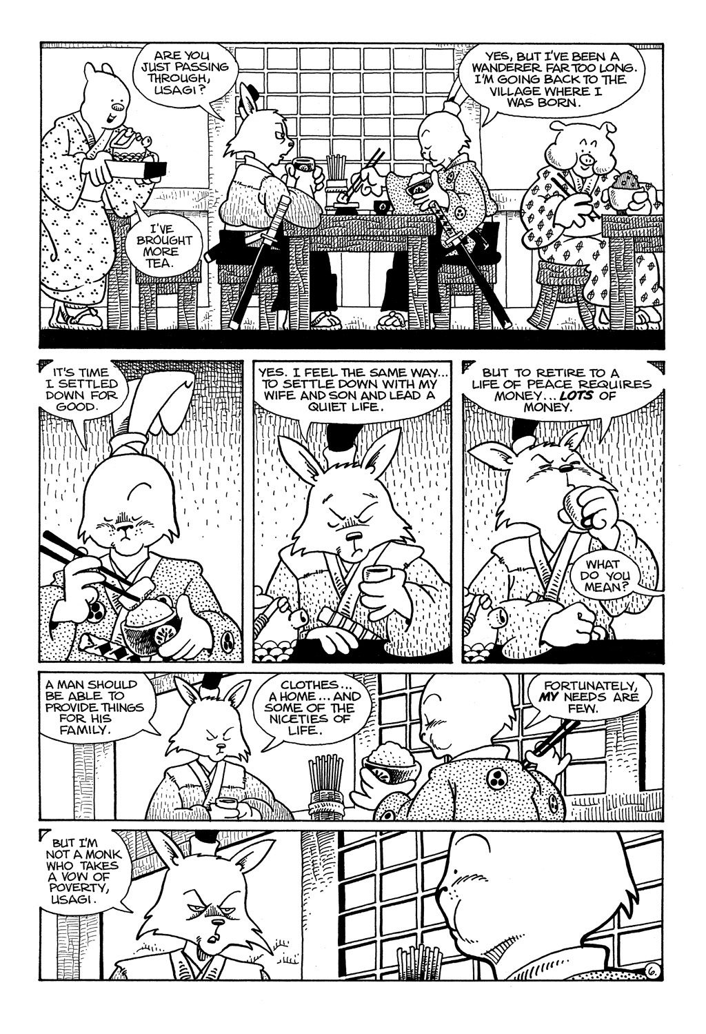 Read online Usagi Yojimbo (1987) comic -  Issue #26 - 8