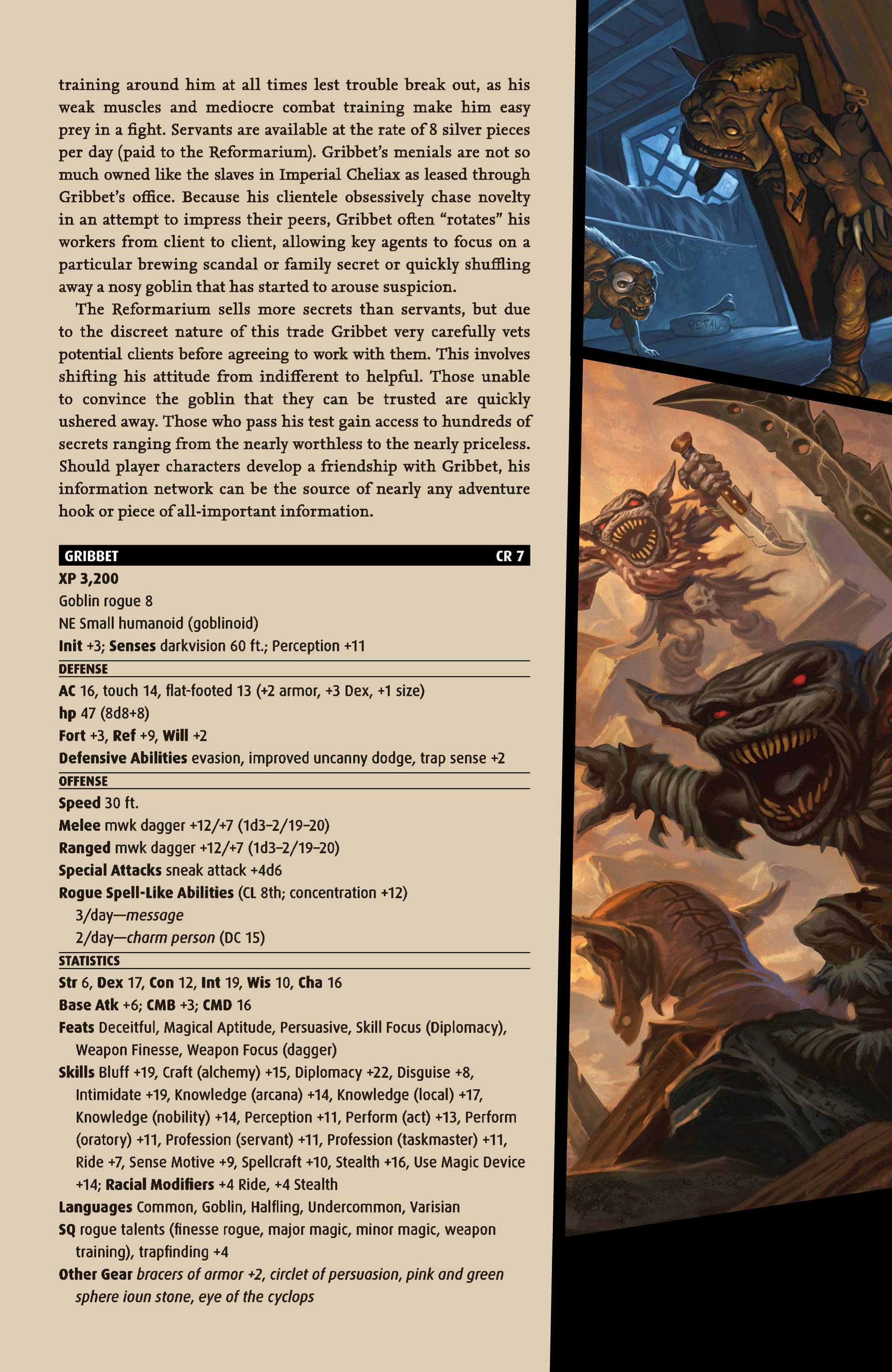 Read online Pathfinder: Goblins! comic -  Issue #1 - 31