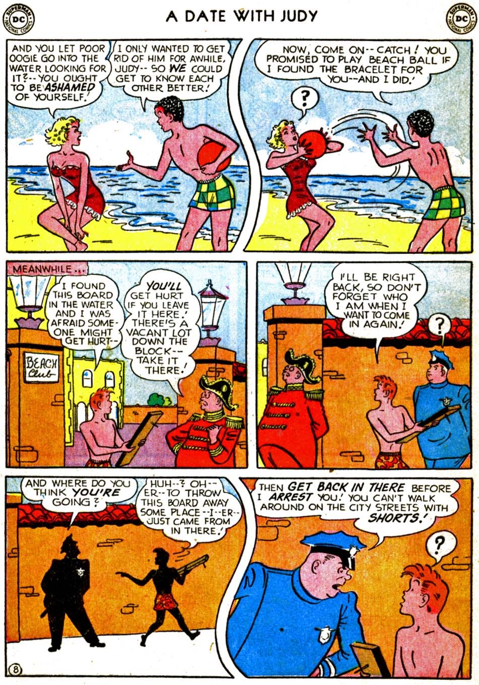 Read online A Date with Judy comic -  Issue #25 - 46