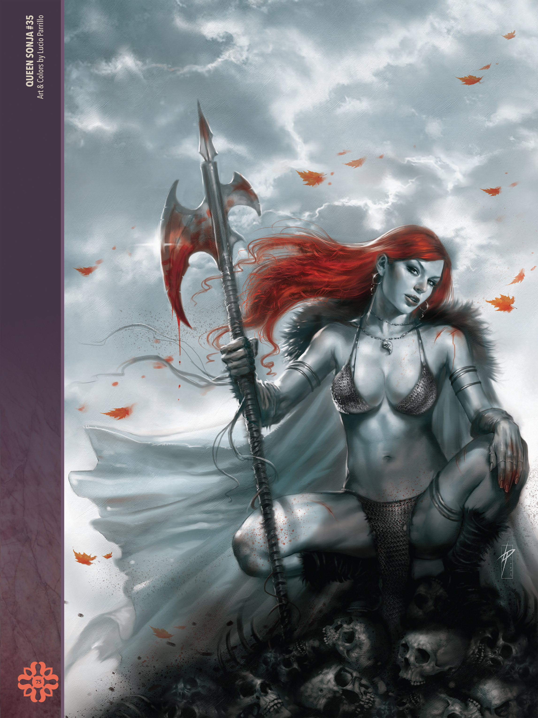 Read online The Art of Red Sonja comic -  Issue # TPB 2 (Part 1) - 75