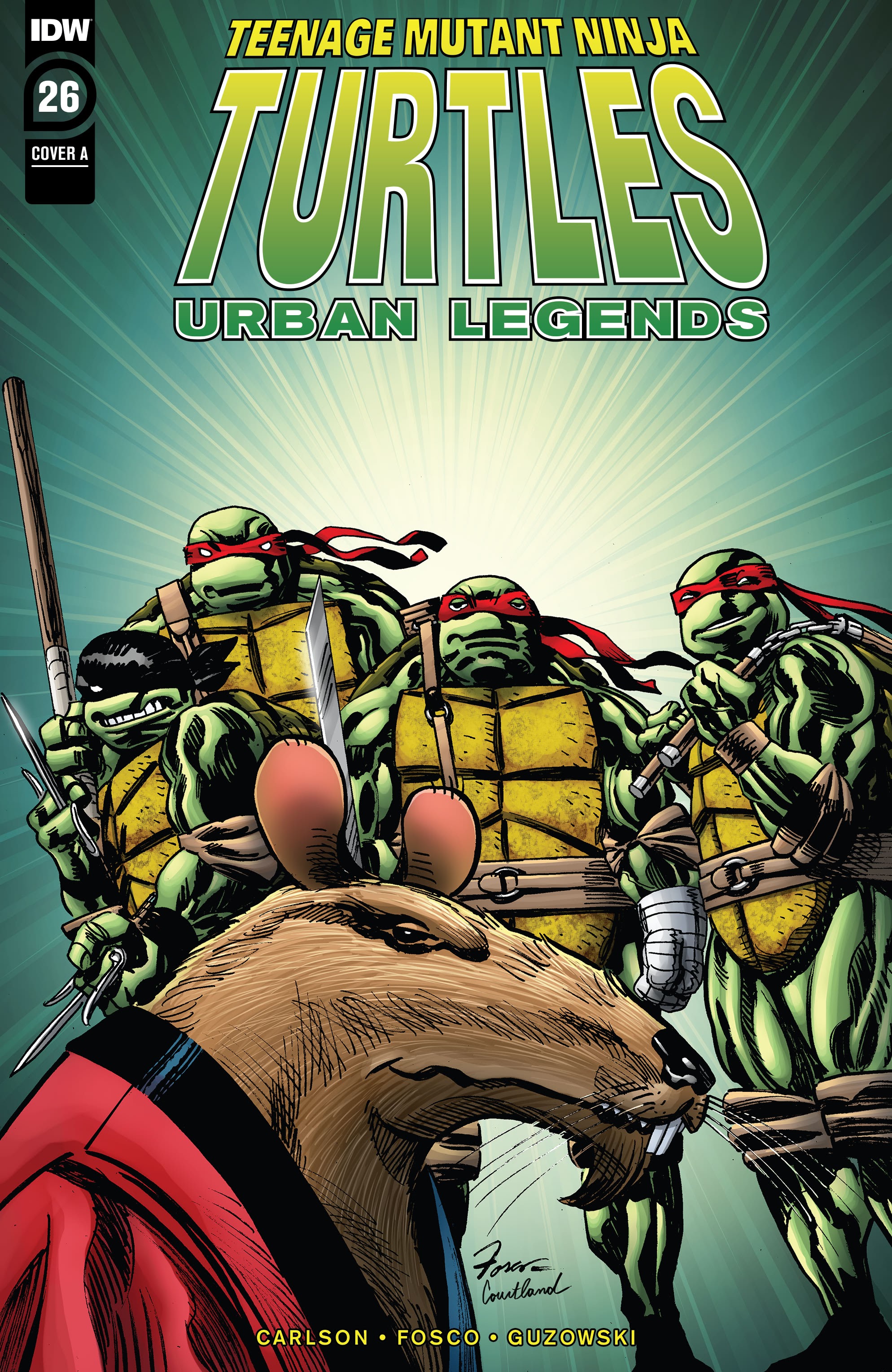 Read online Teenage Mutant Ninja Turtles: Urban Legends comic -  Issue #26 - 1