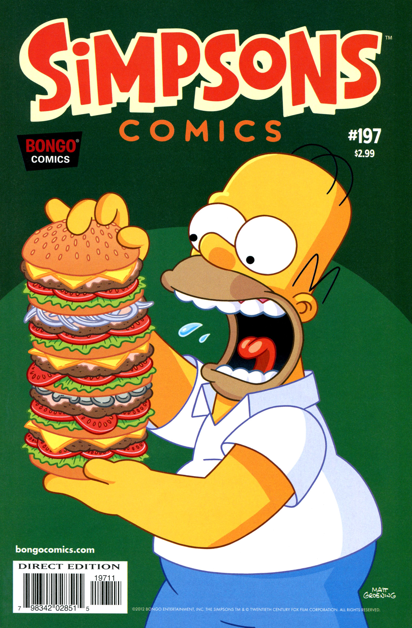 Read online Simpsons Comics comic -  Issue #197 - 1