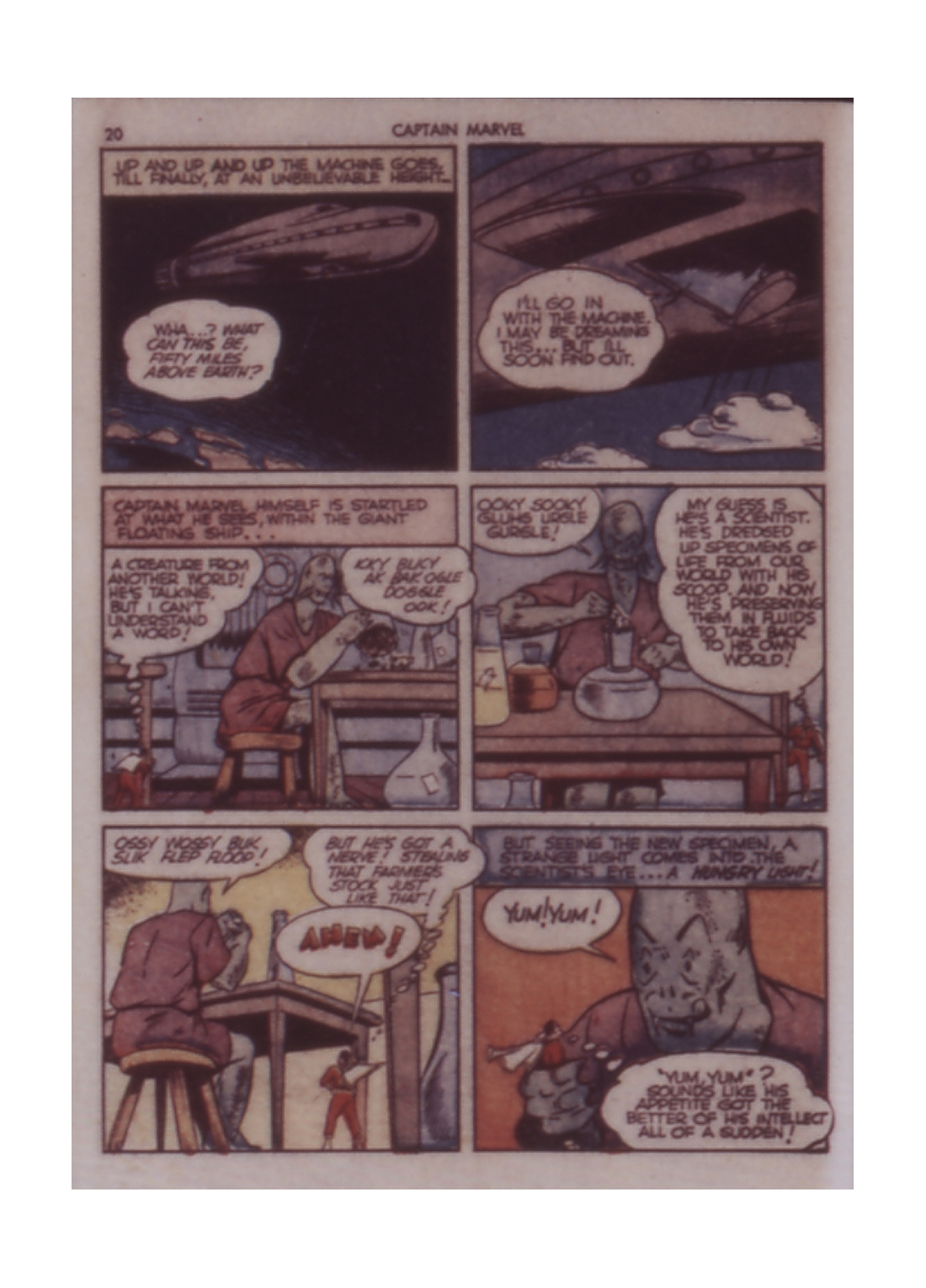 Read online Captain Marvel Adventures comic -  Issue #17 - 20