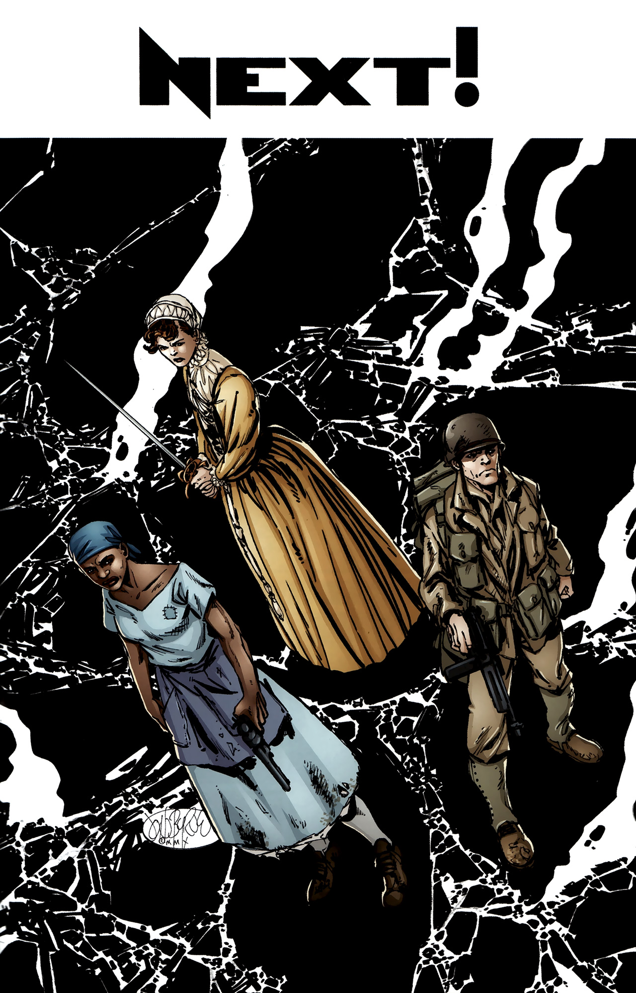 Read online John Byrne's Next Men (2010) comic -  Issue #1 - 23