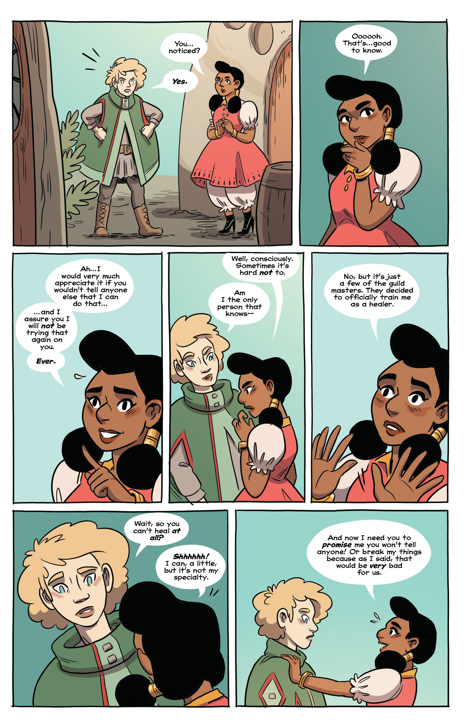 Read online The Castoffs comic -  Issue # _TPB 1 - 38