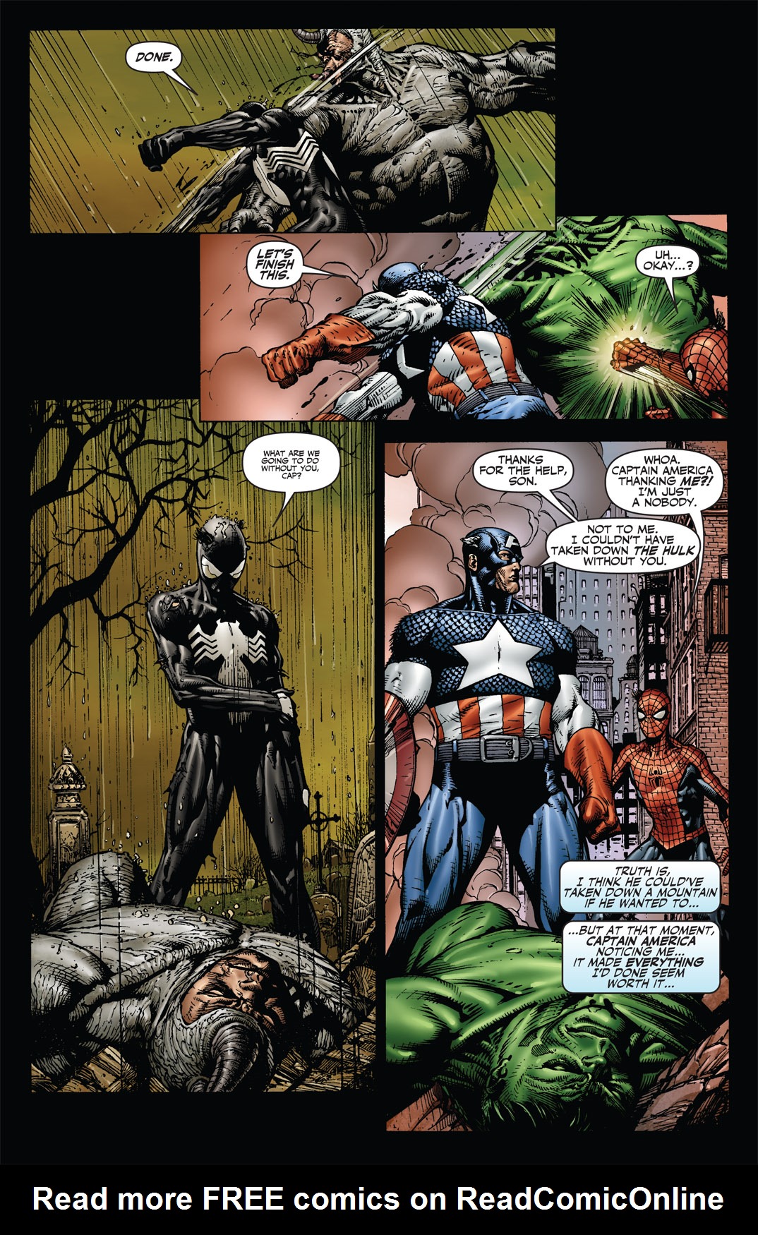 Read online Fallen Son: The Death of Captain America comic -  Issue #4 - 14