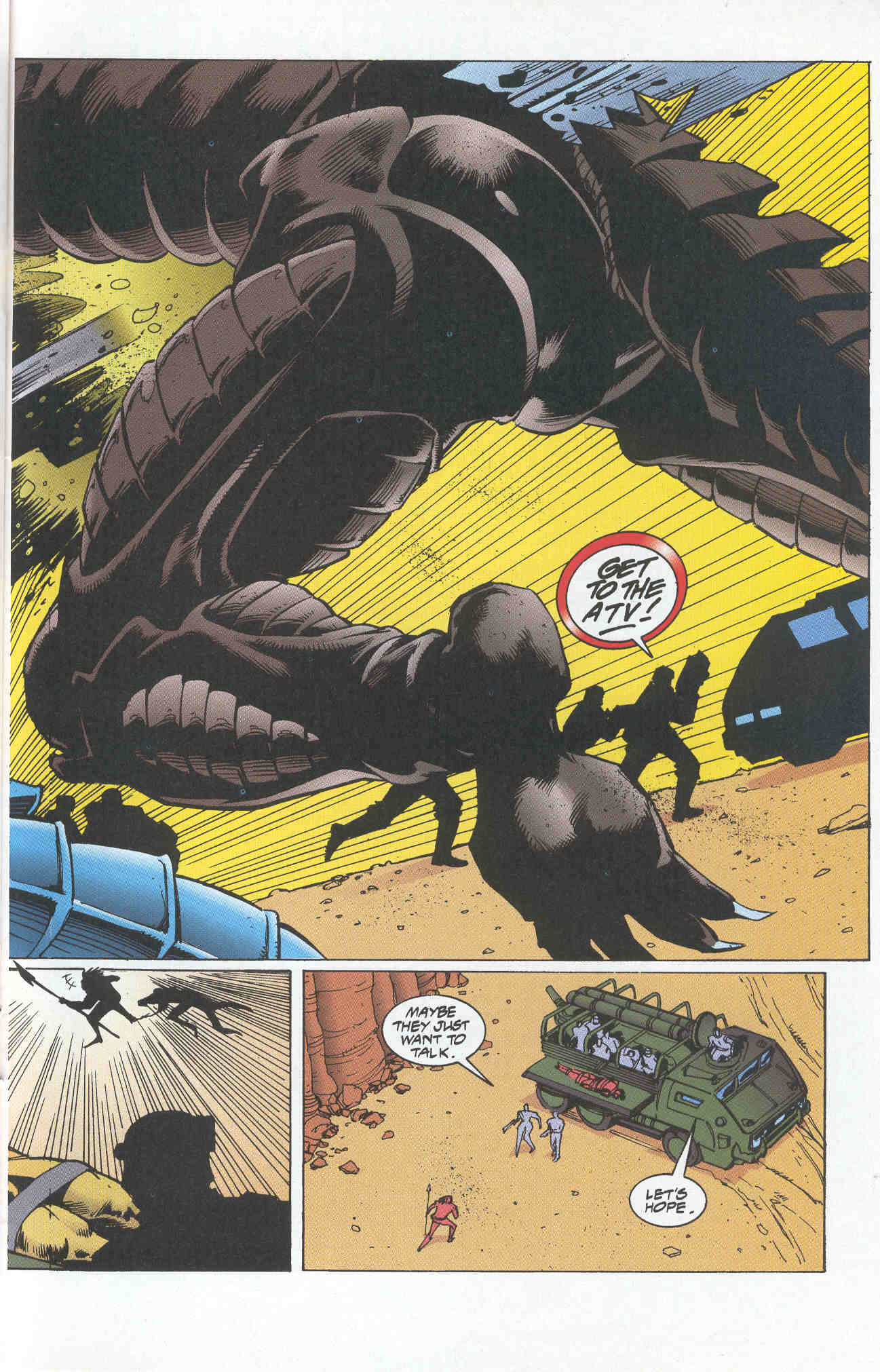 Read online Aliens vs. Predator: Duel comic -  Issue #1 - 24